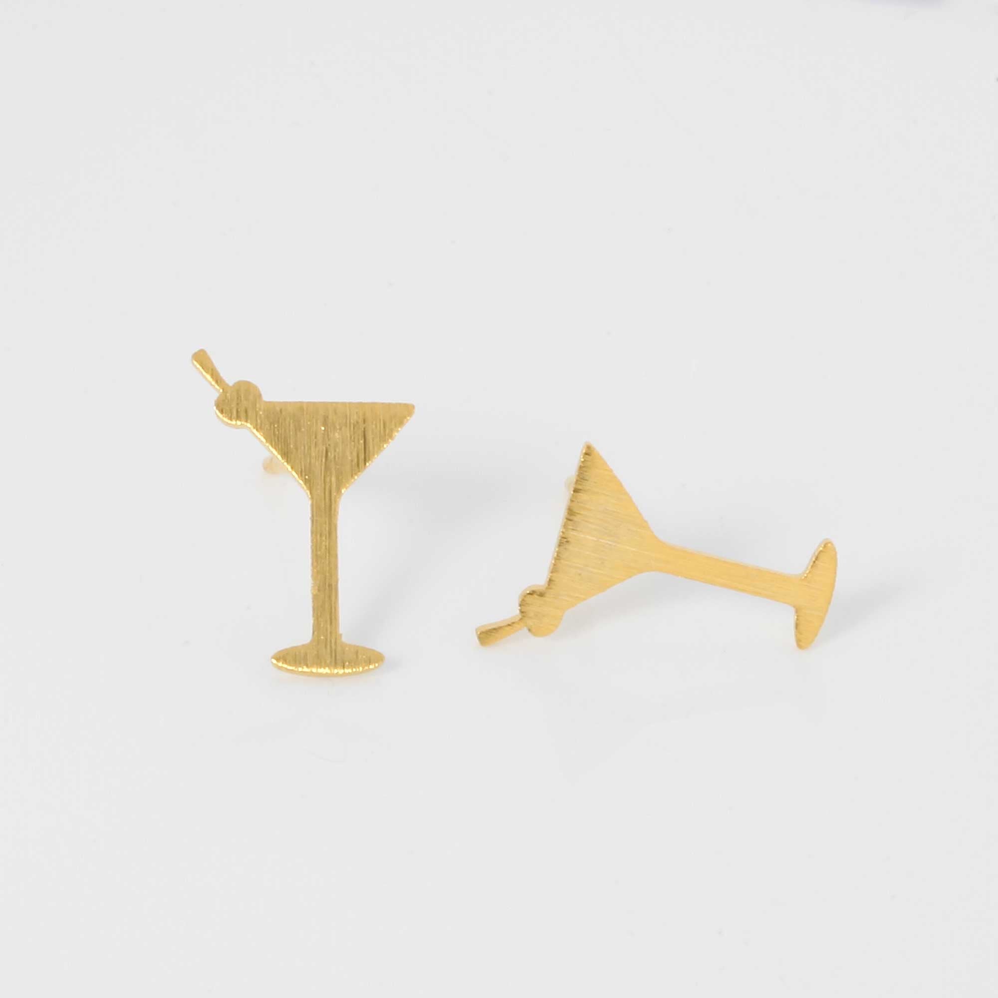Dirty Martini Cocktail Earrings