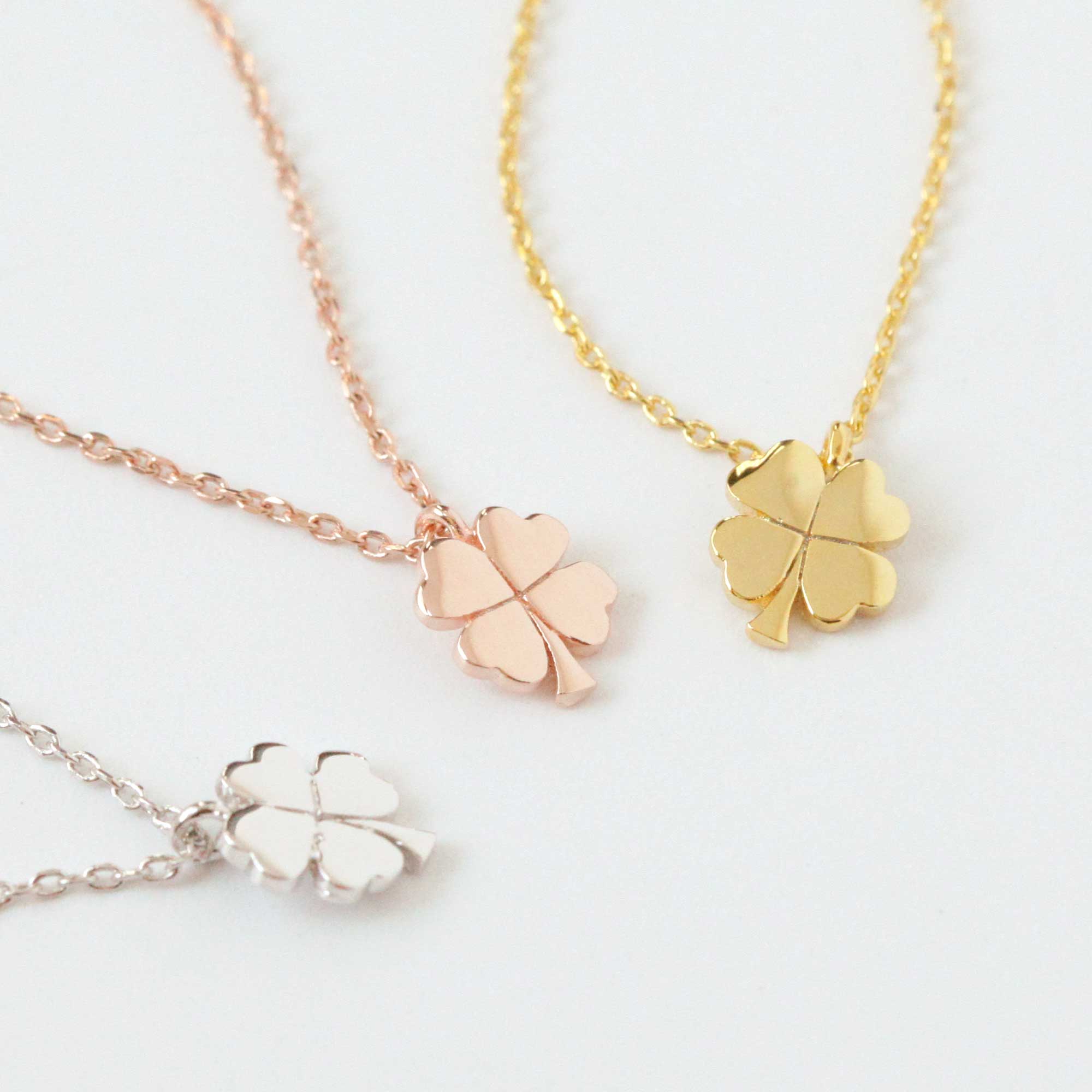 Lucky Four Leaf Clover Necklace