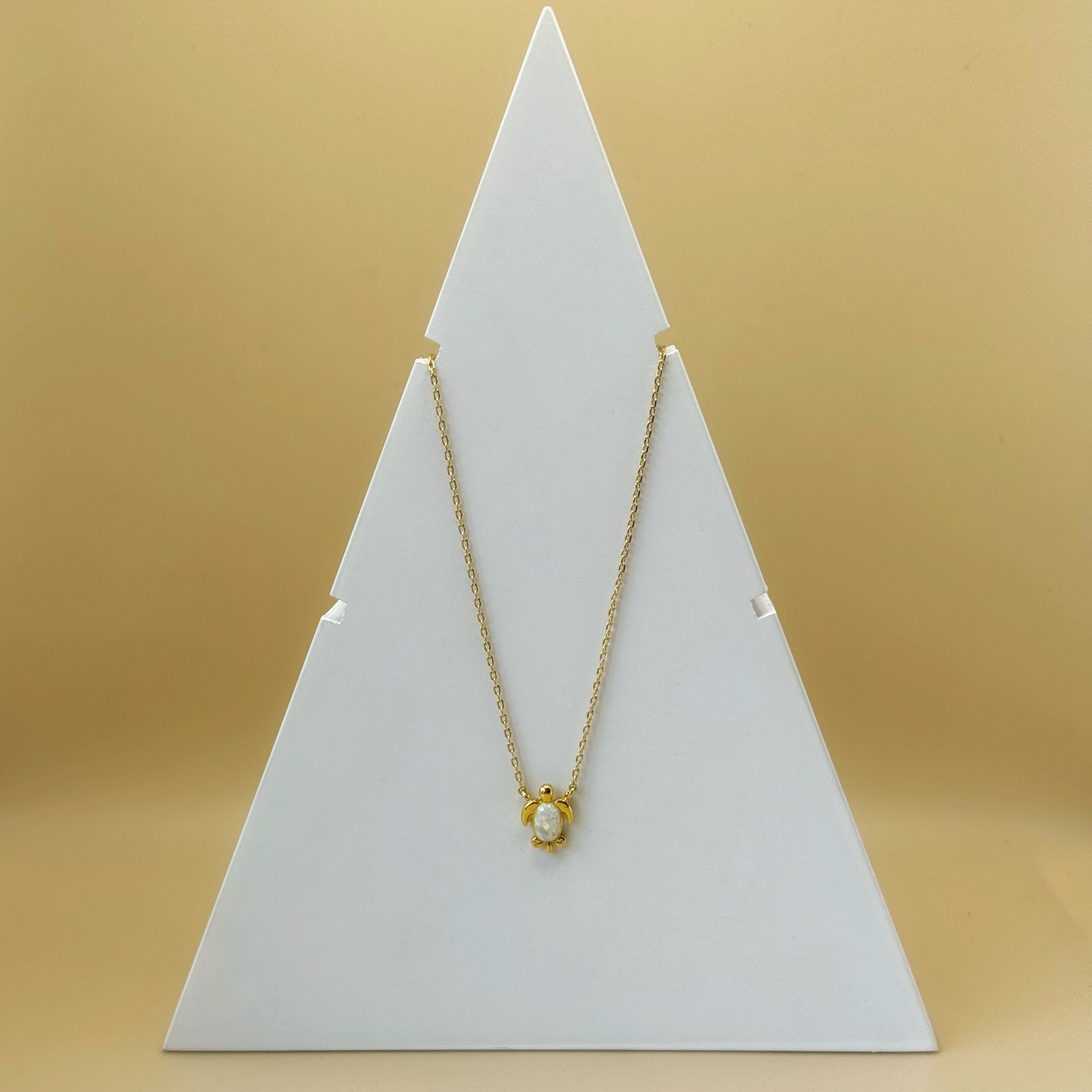 Turtle Treasures Gold with Opal Set