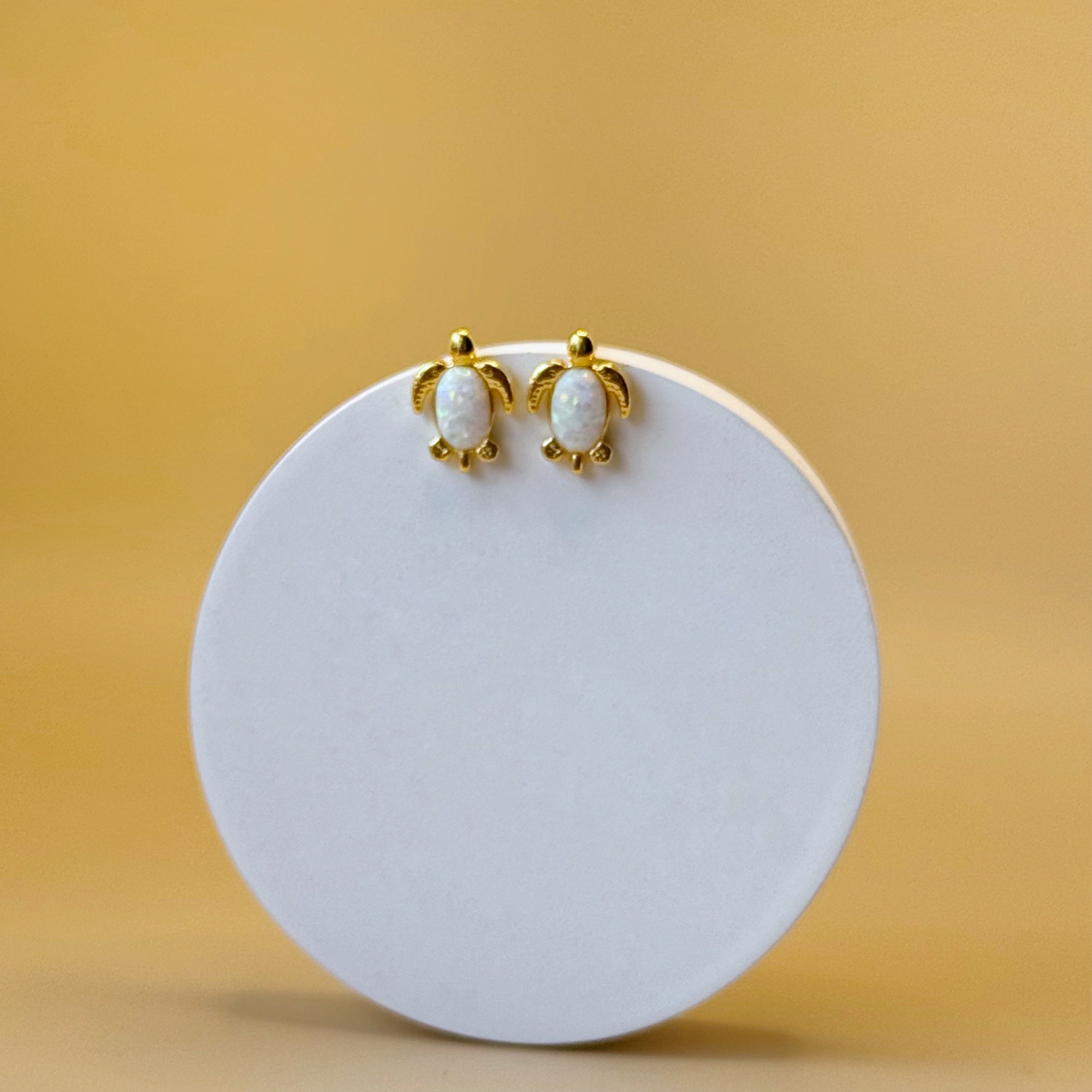 Turtle Treasures Gold with Opal Set