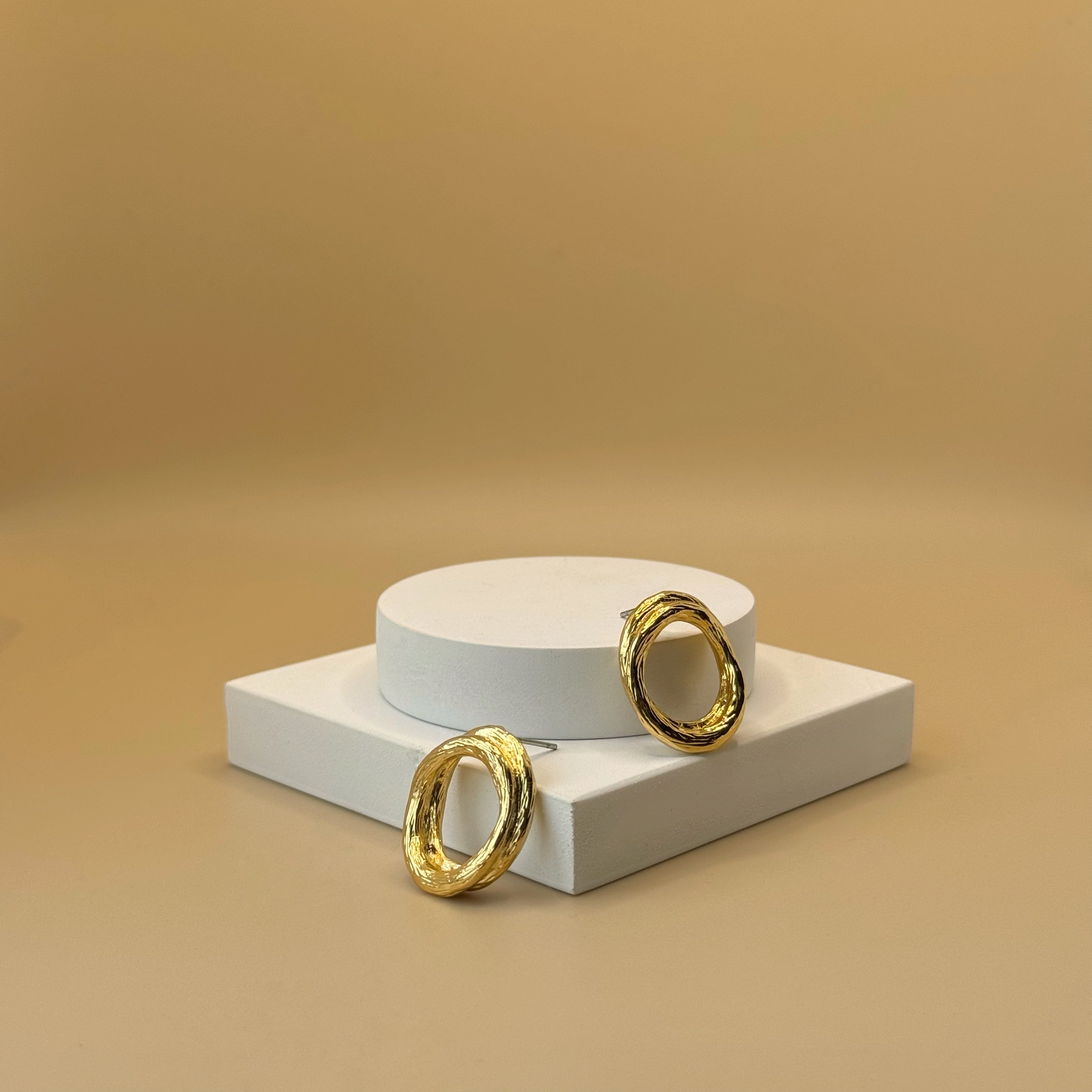Gentle Yet Stern Statement Earrings