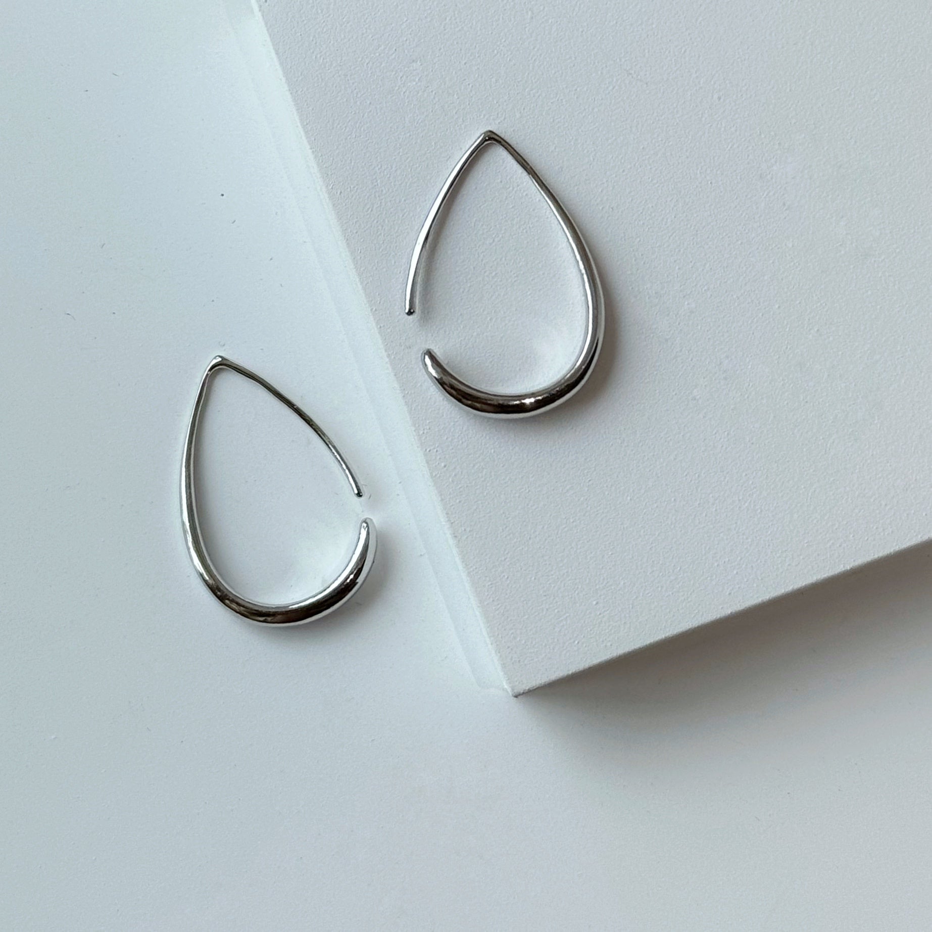 Unfinished Hoop Earrings