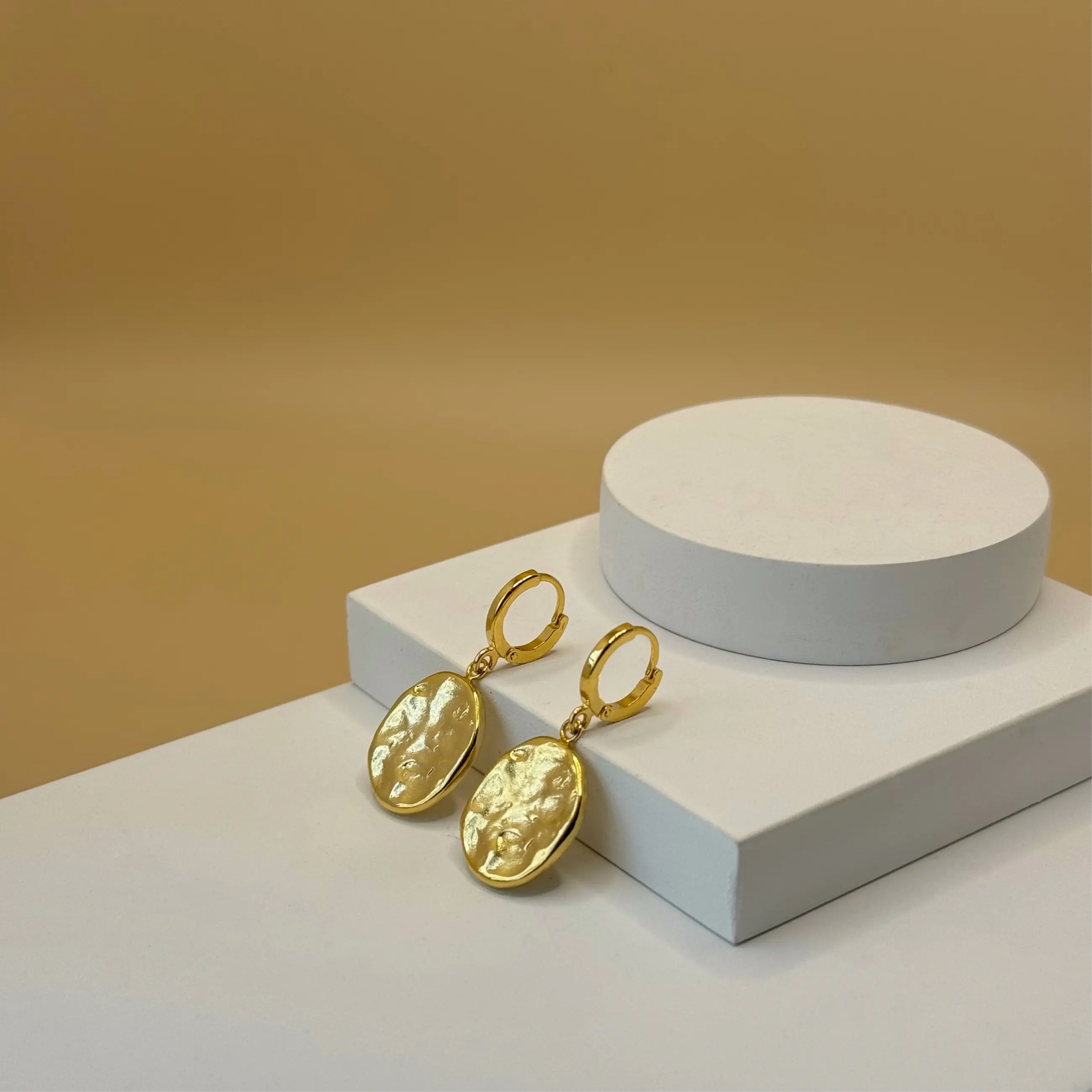 I Know My Worth Statement Earrings