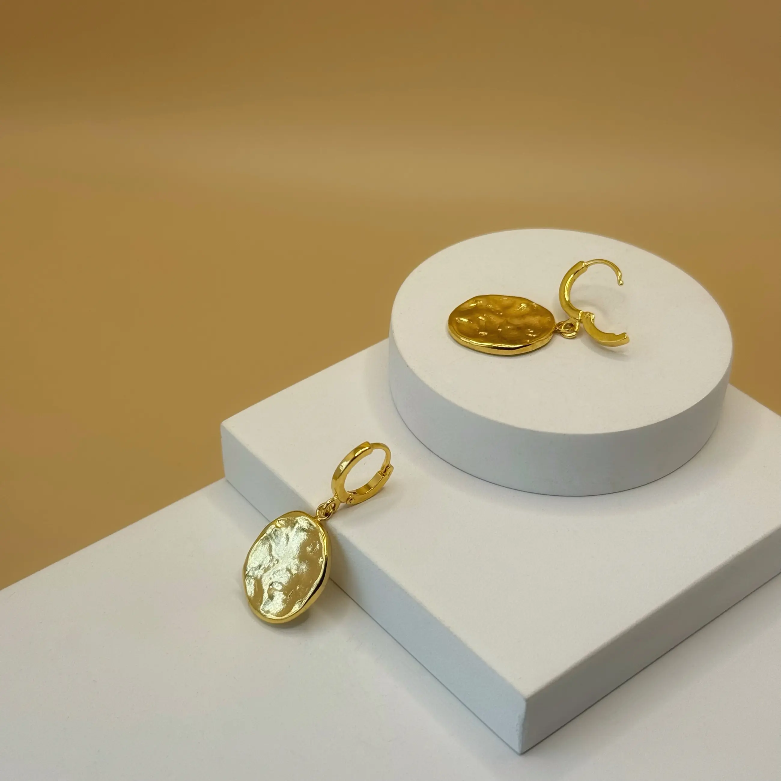 I Know My Worth Statement Earrings