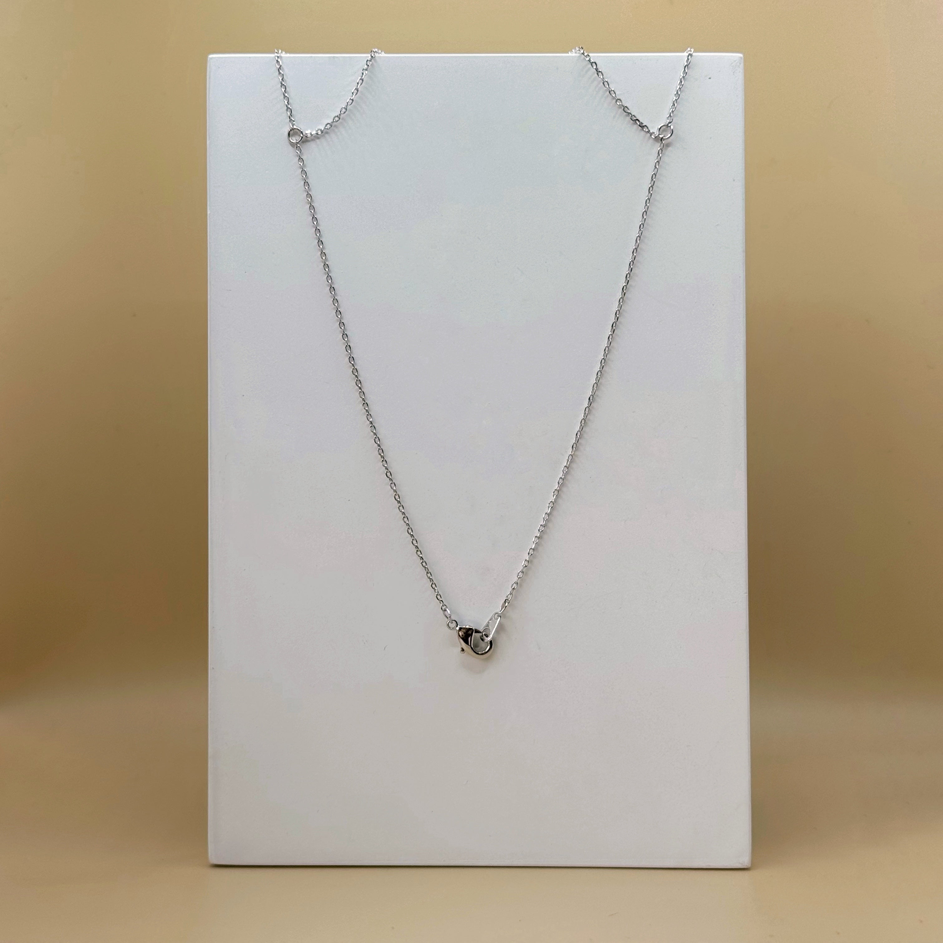 I Shroom You Set - White Rhodium & Pink Mushroom