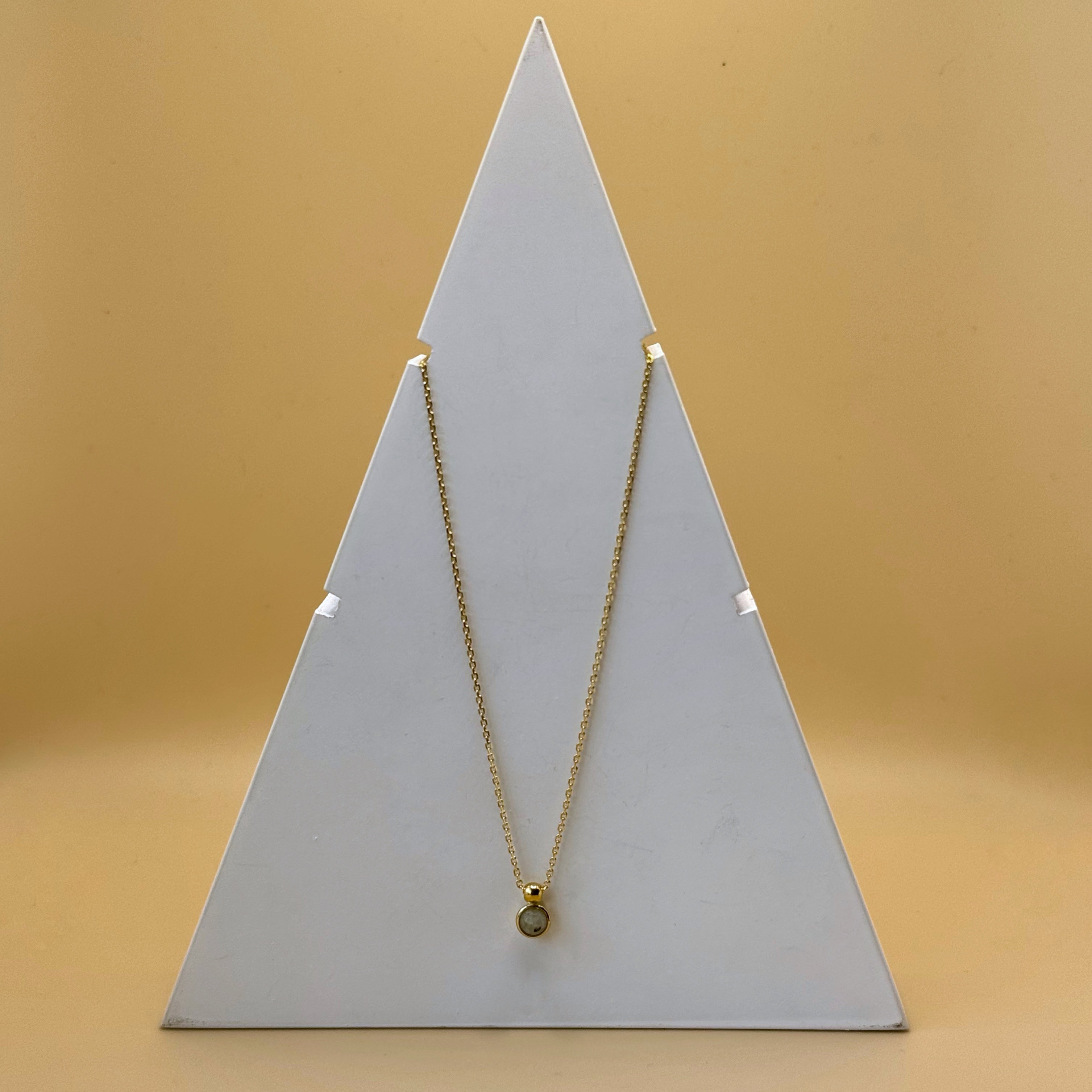 Inner Glow Gold with Labradorite Necklace