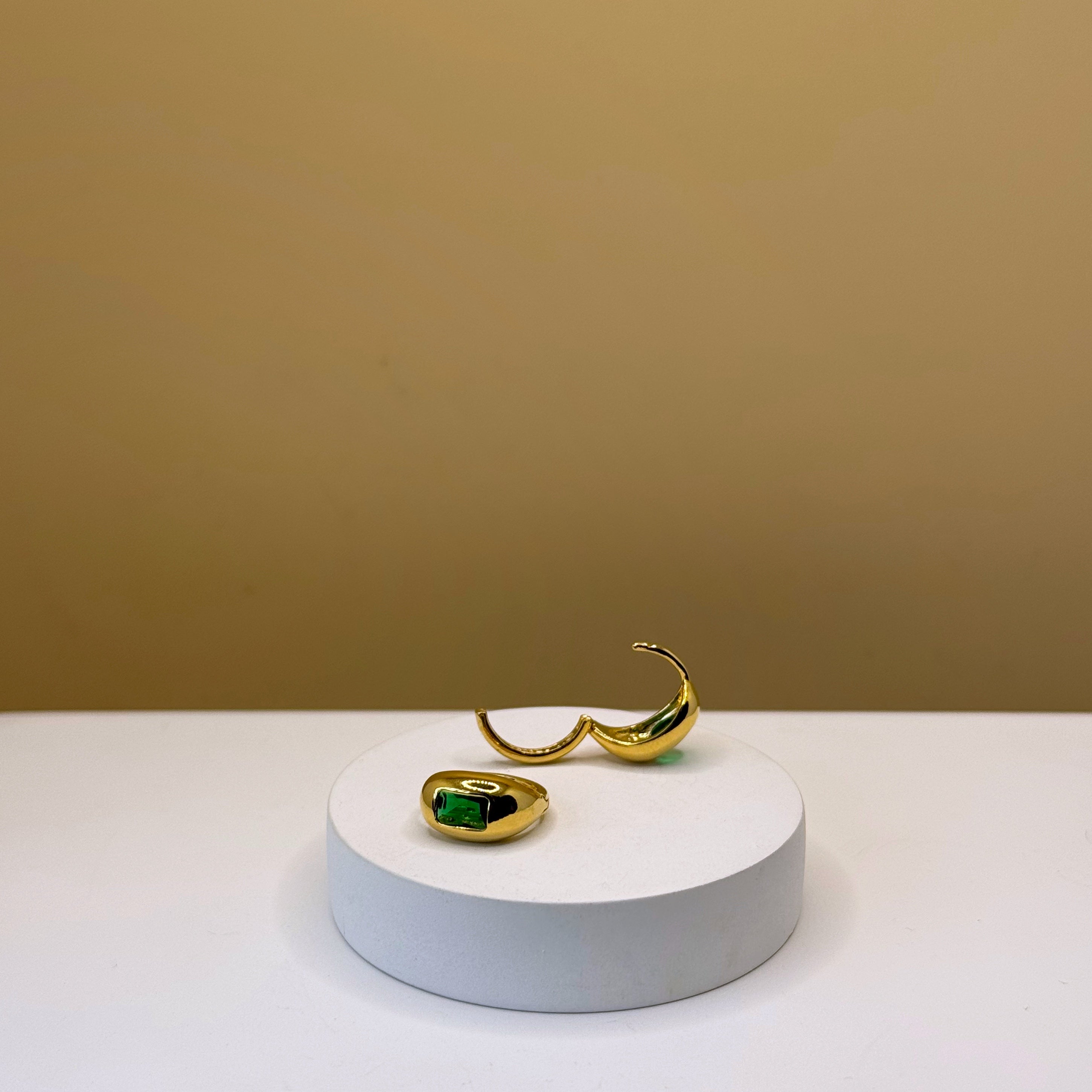 Saving Grace Emerald Earrings