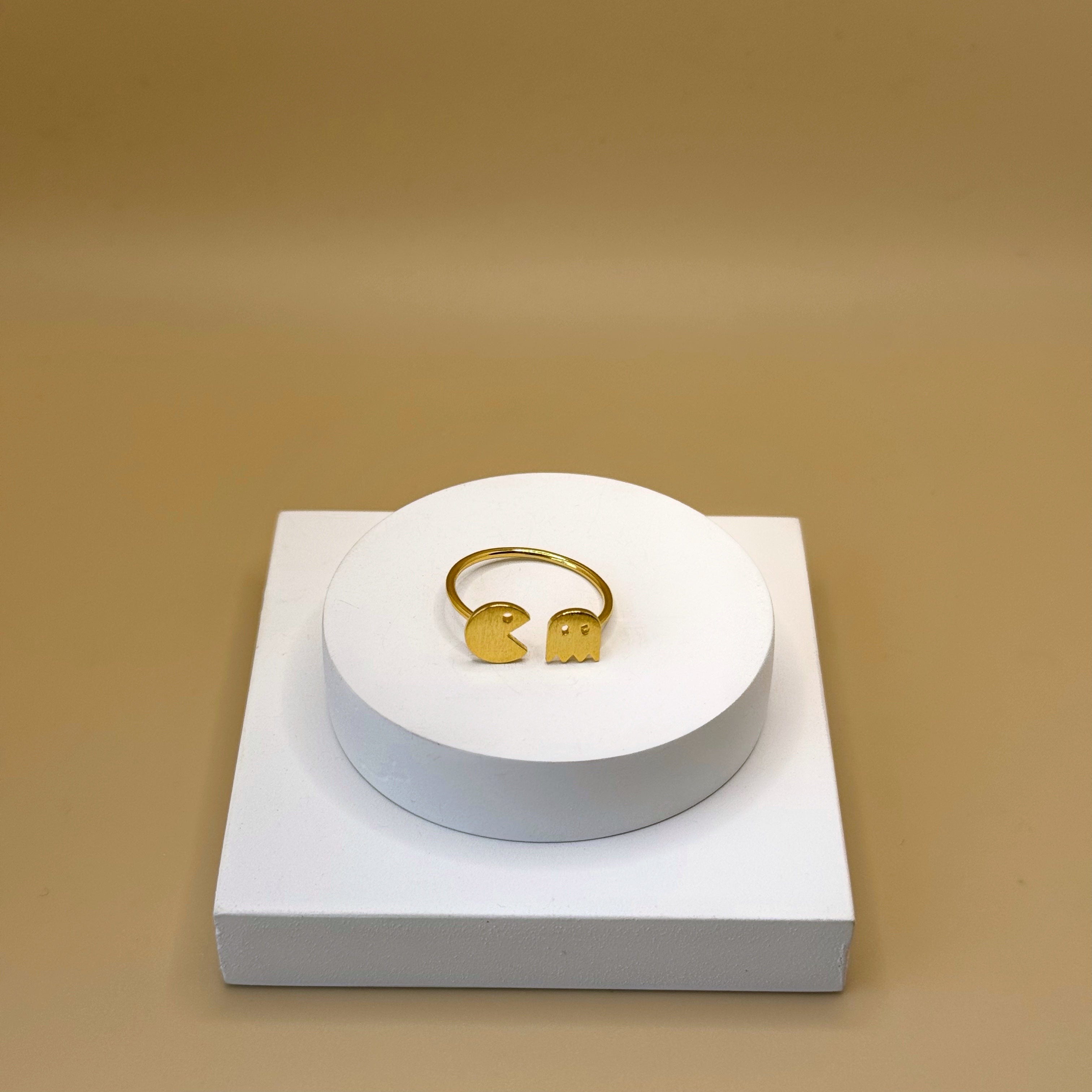 Pacman And Ghost Ring