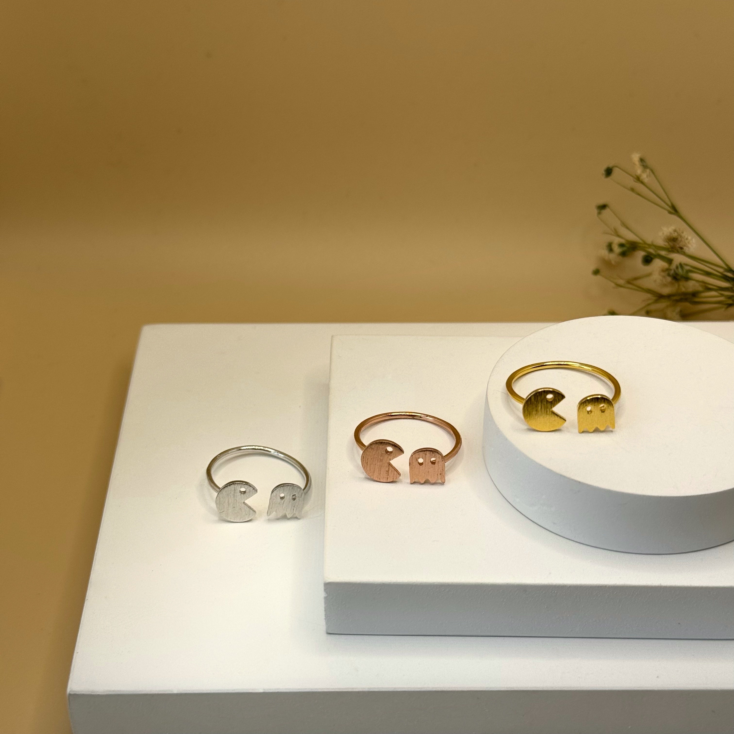 Pacman And Ghost Ring