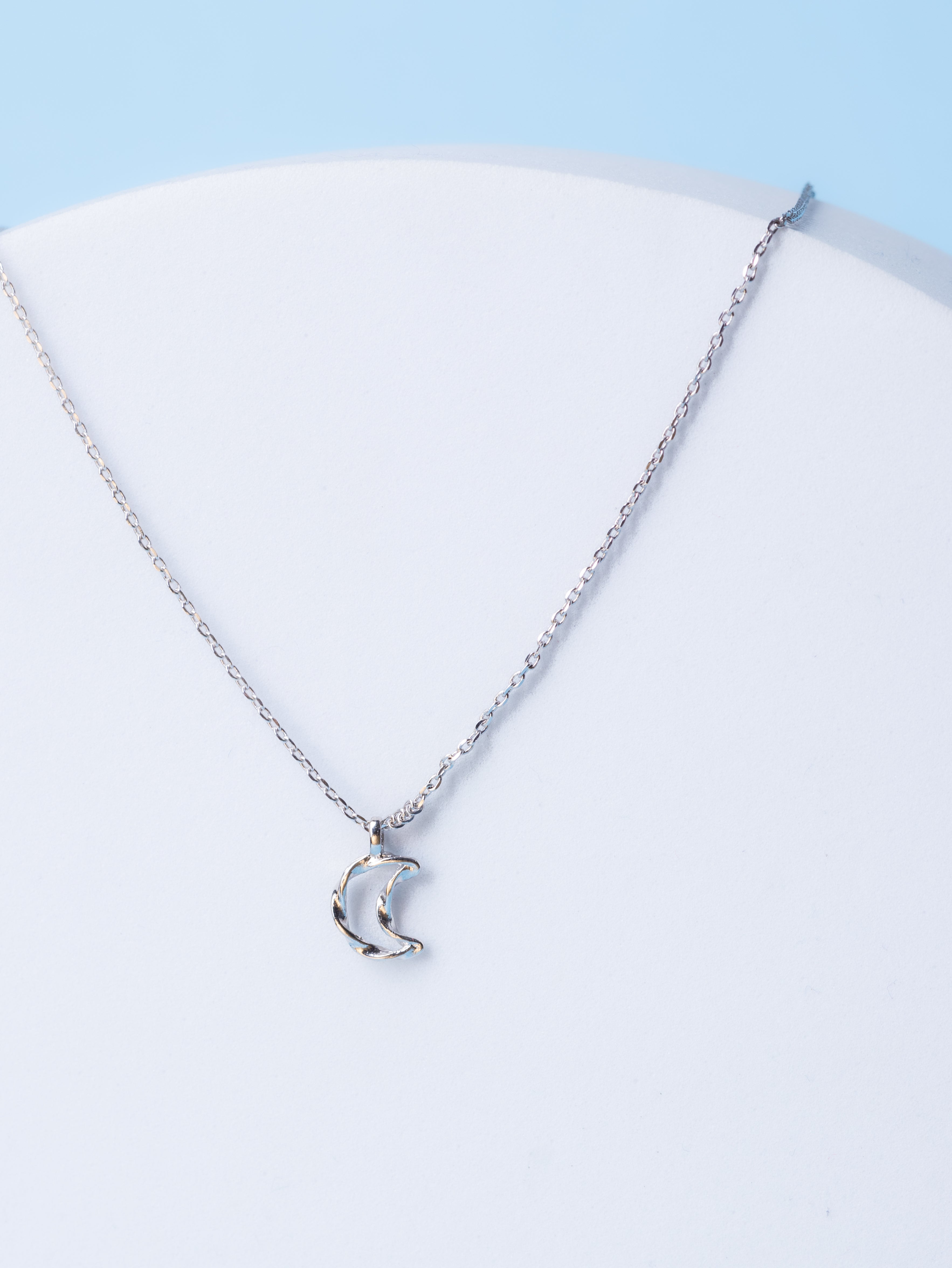 Crescent Glimmer Necklace