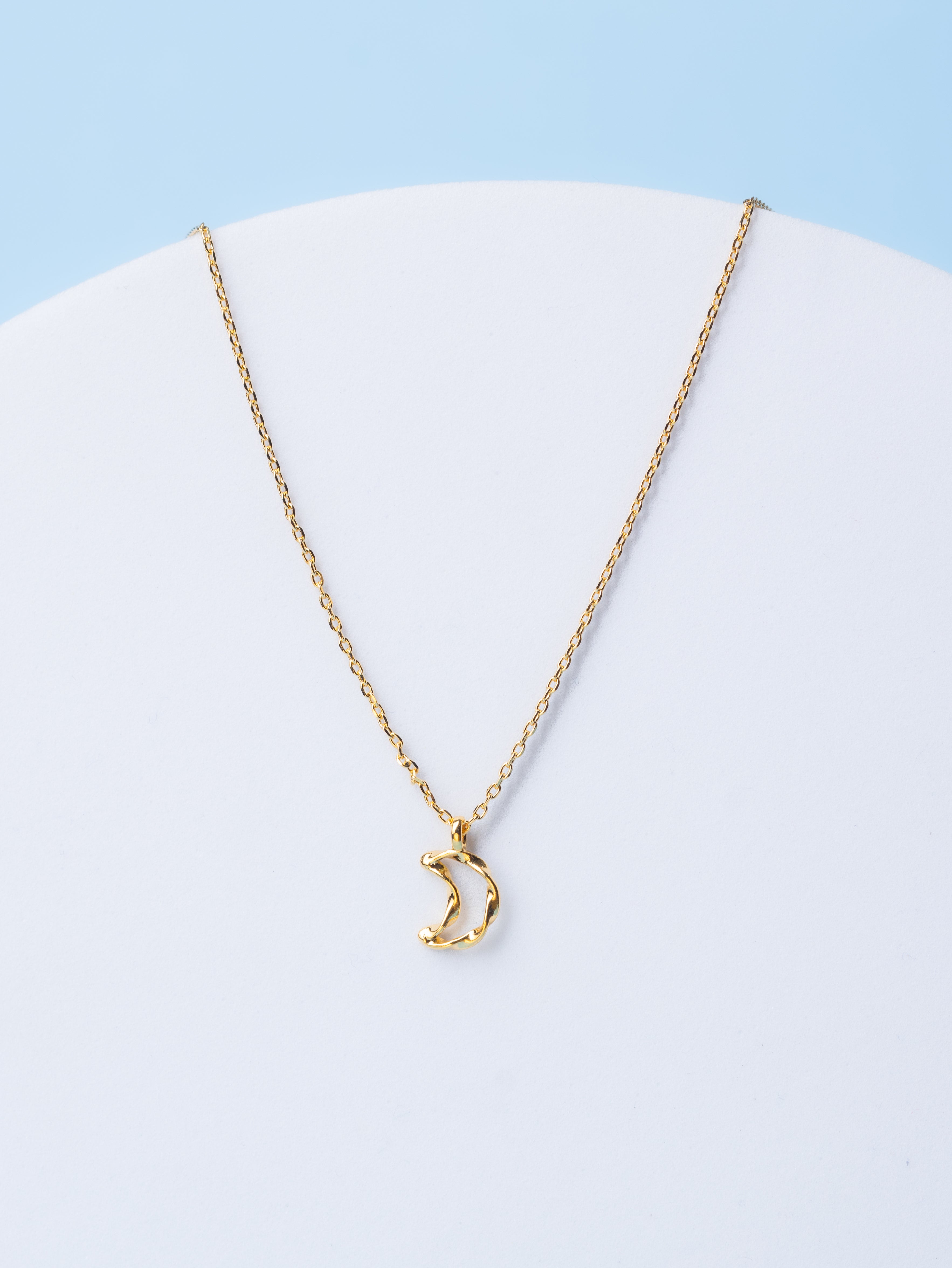 Crescent Glimmer Necklace