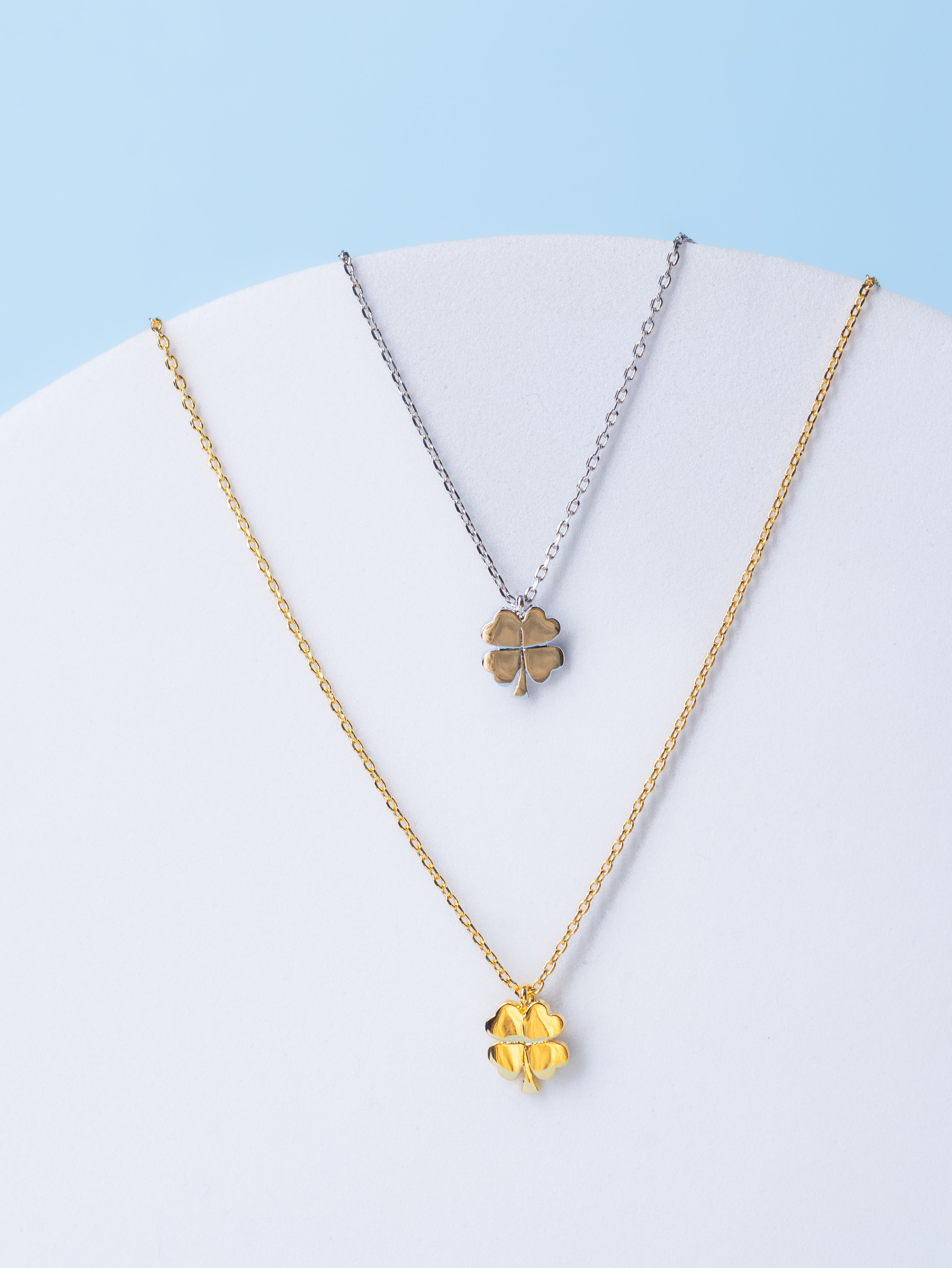 Lucky Four Leaf Clover Necklace
