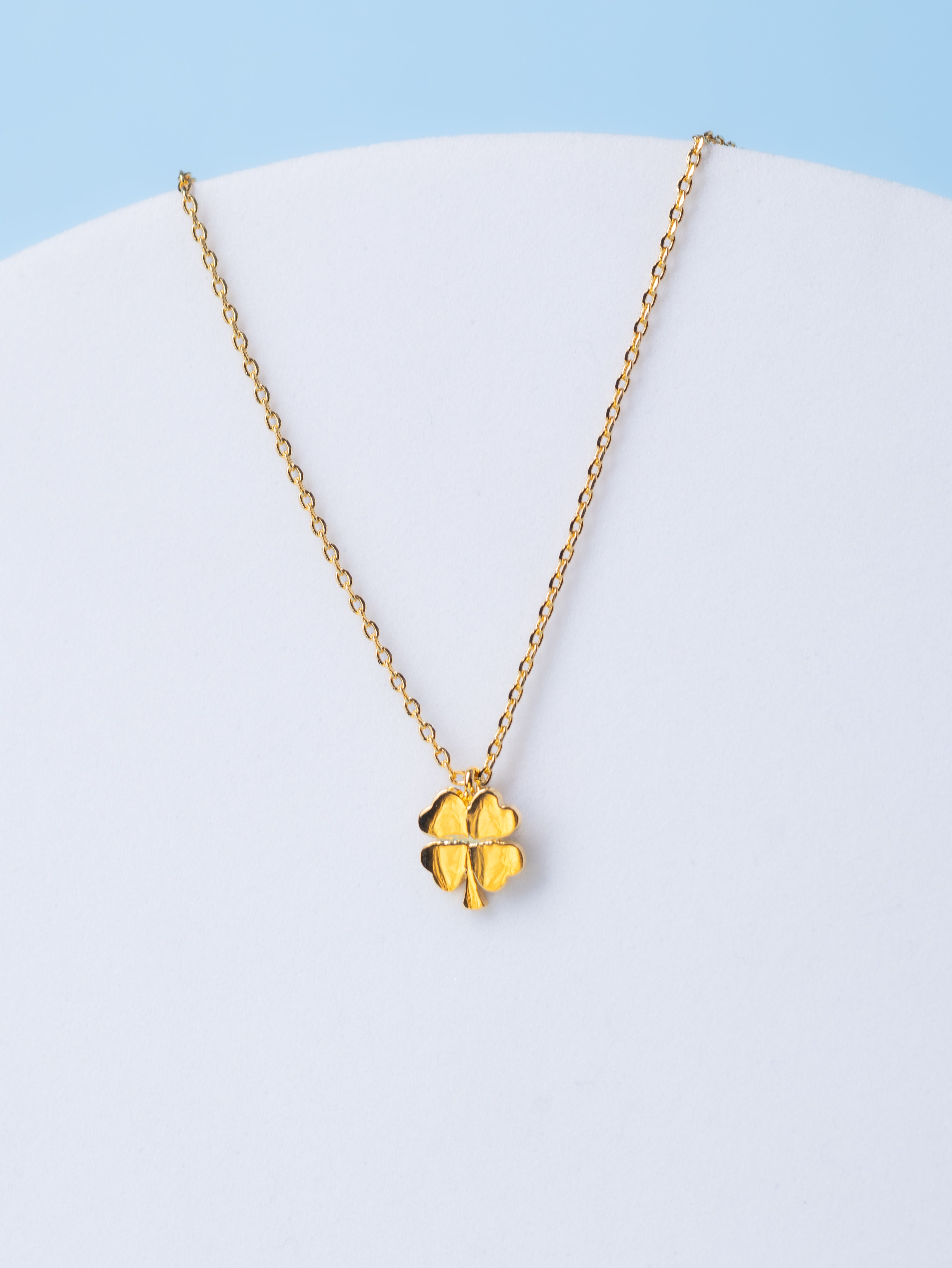 Lucky Four Leaf Clover Necklace