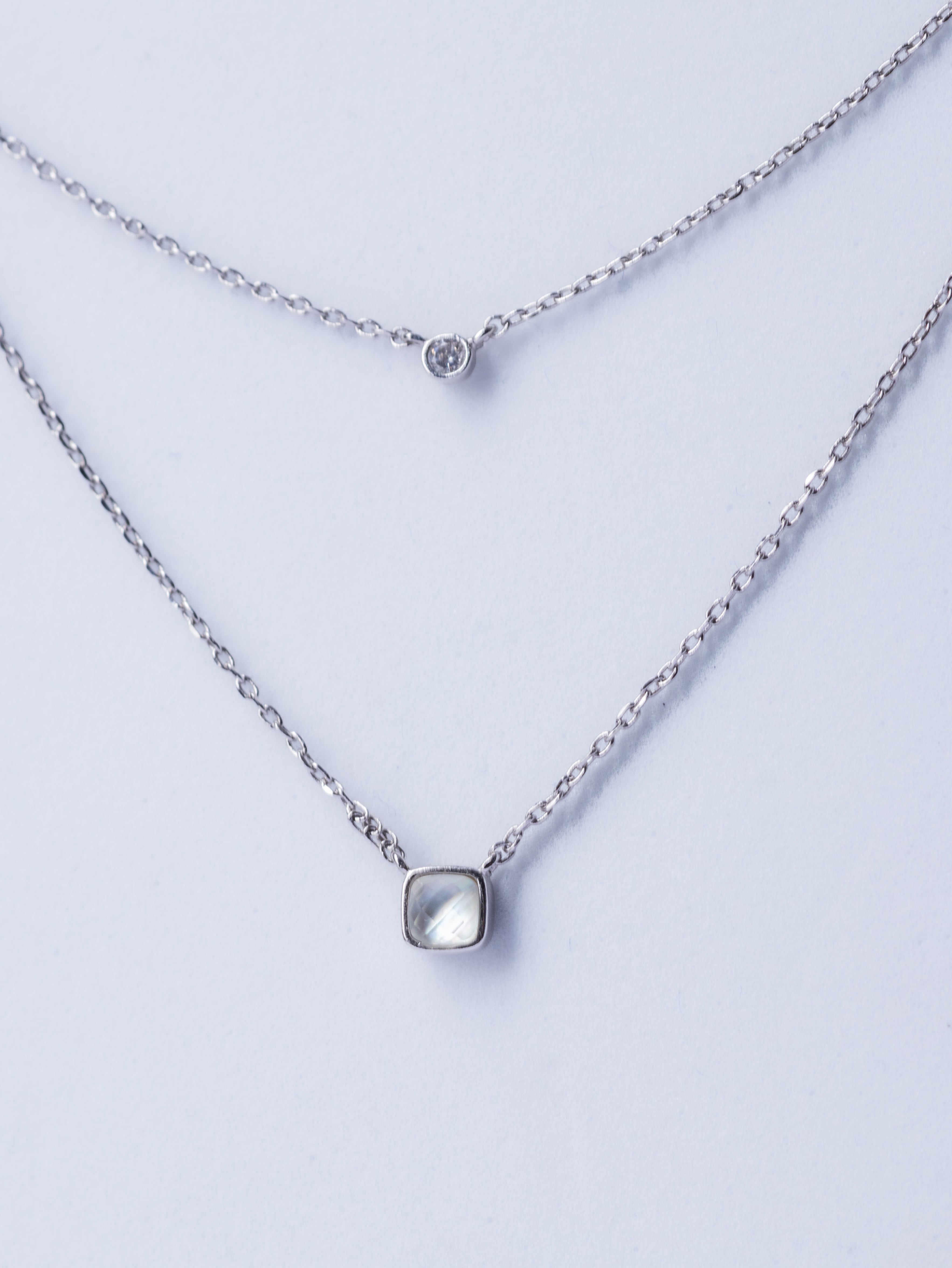 Dual Glow Two layer necklace