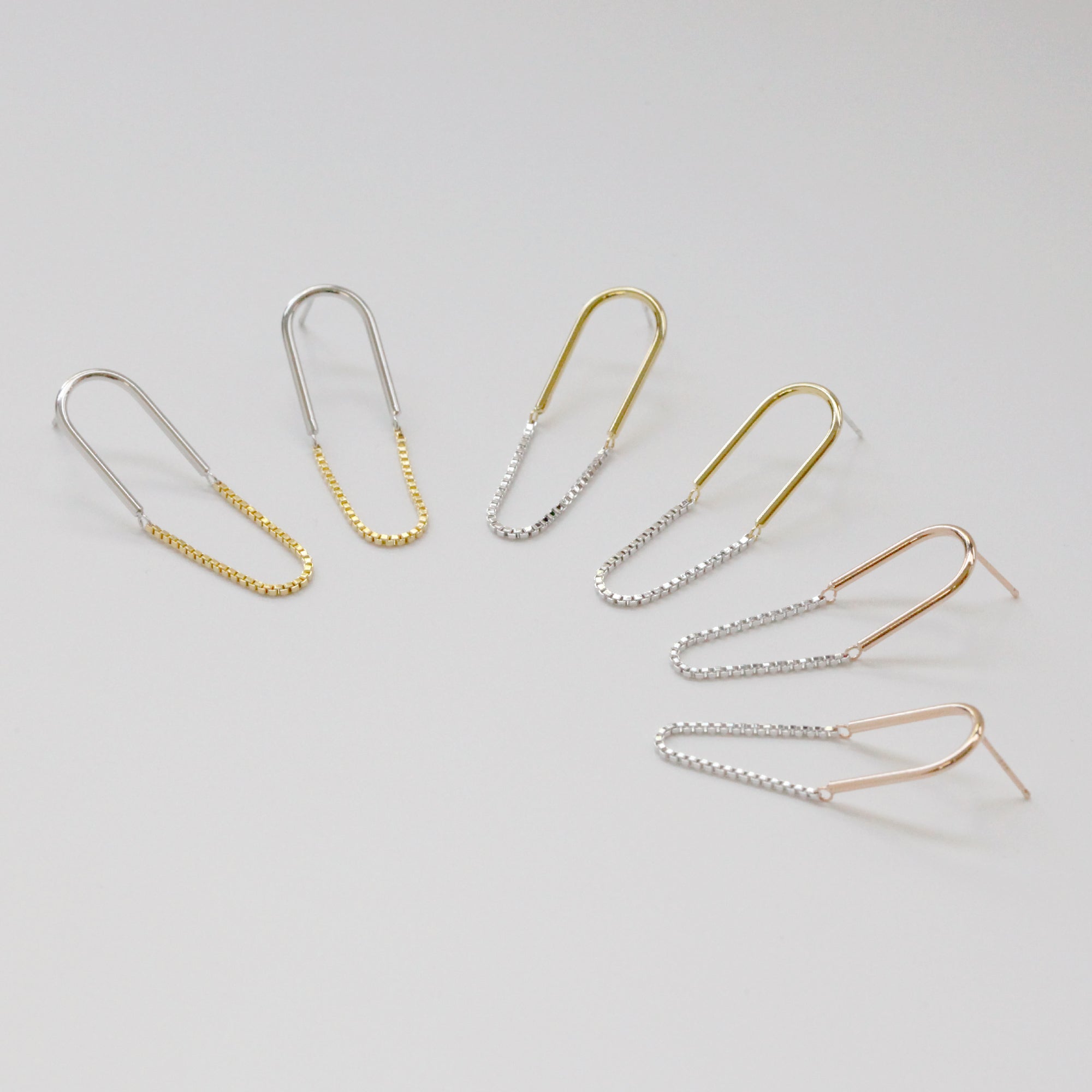 Fluid Drop Earrings