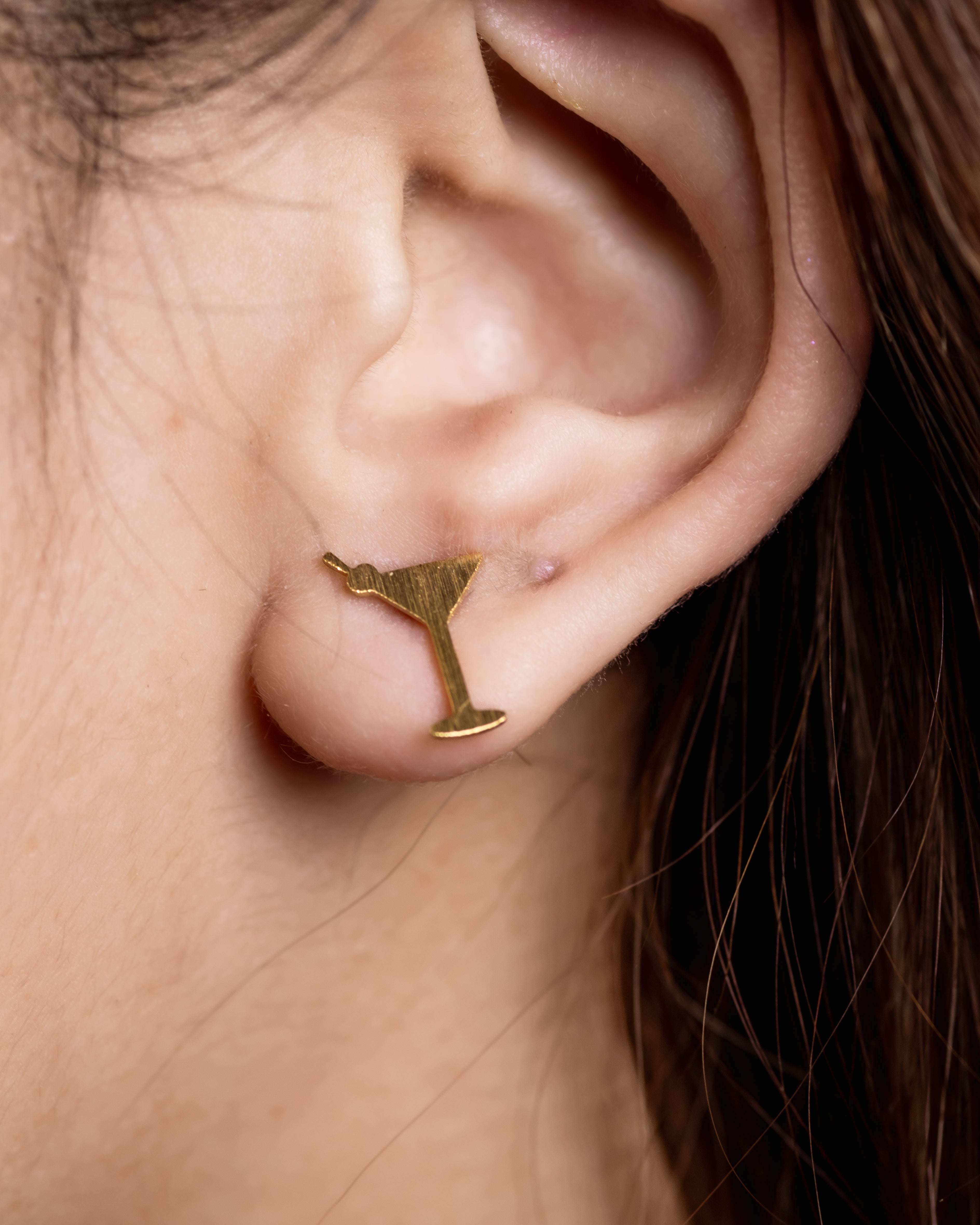 Dirty Martini Cocktail Earrings