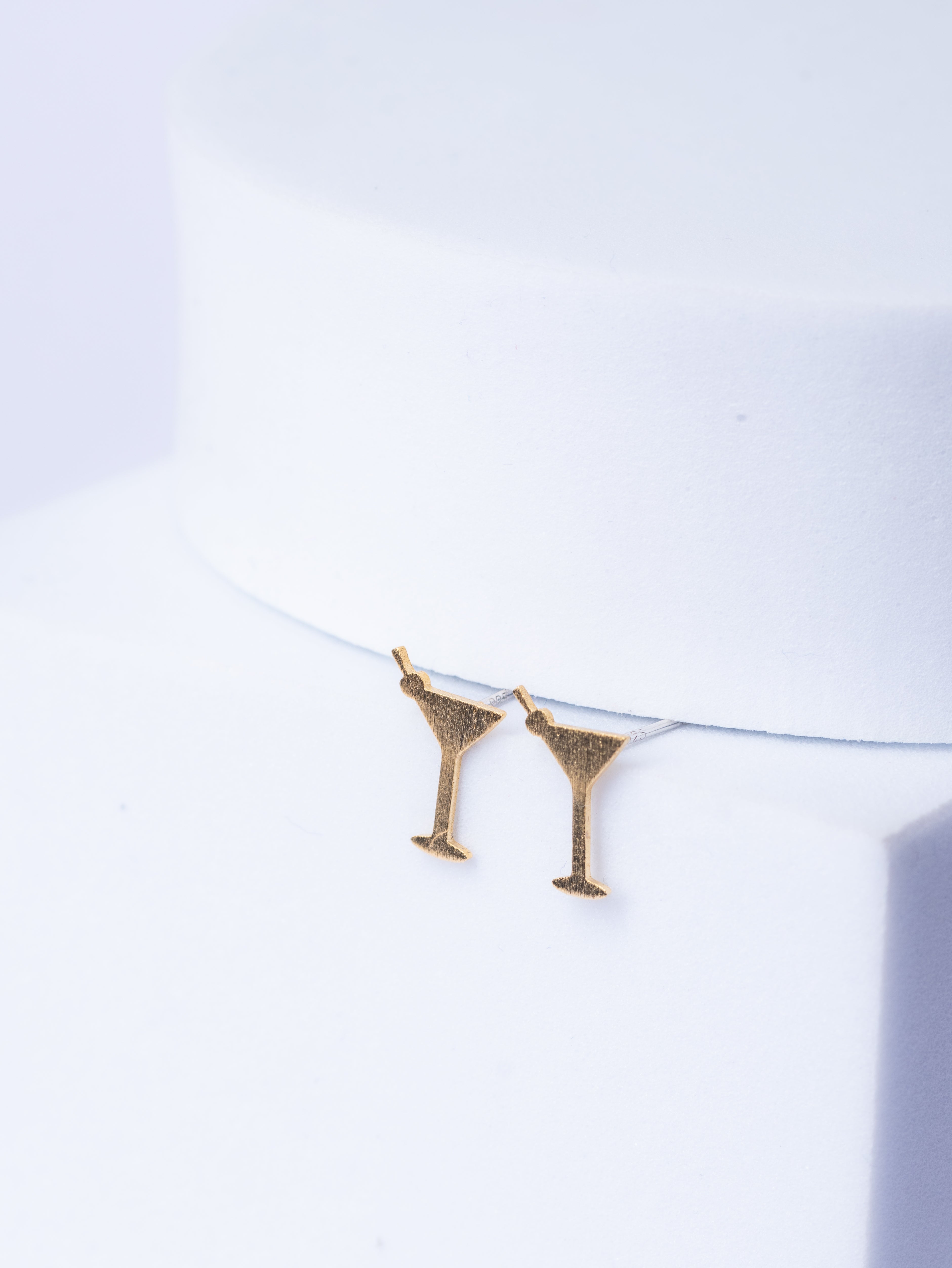 Dirty Martini Cocktail Earrings