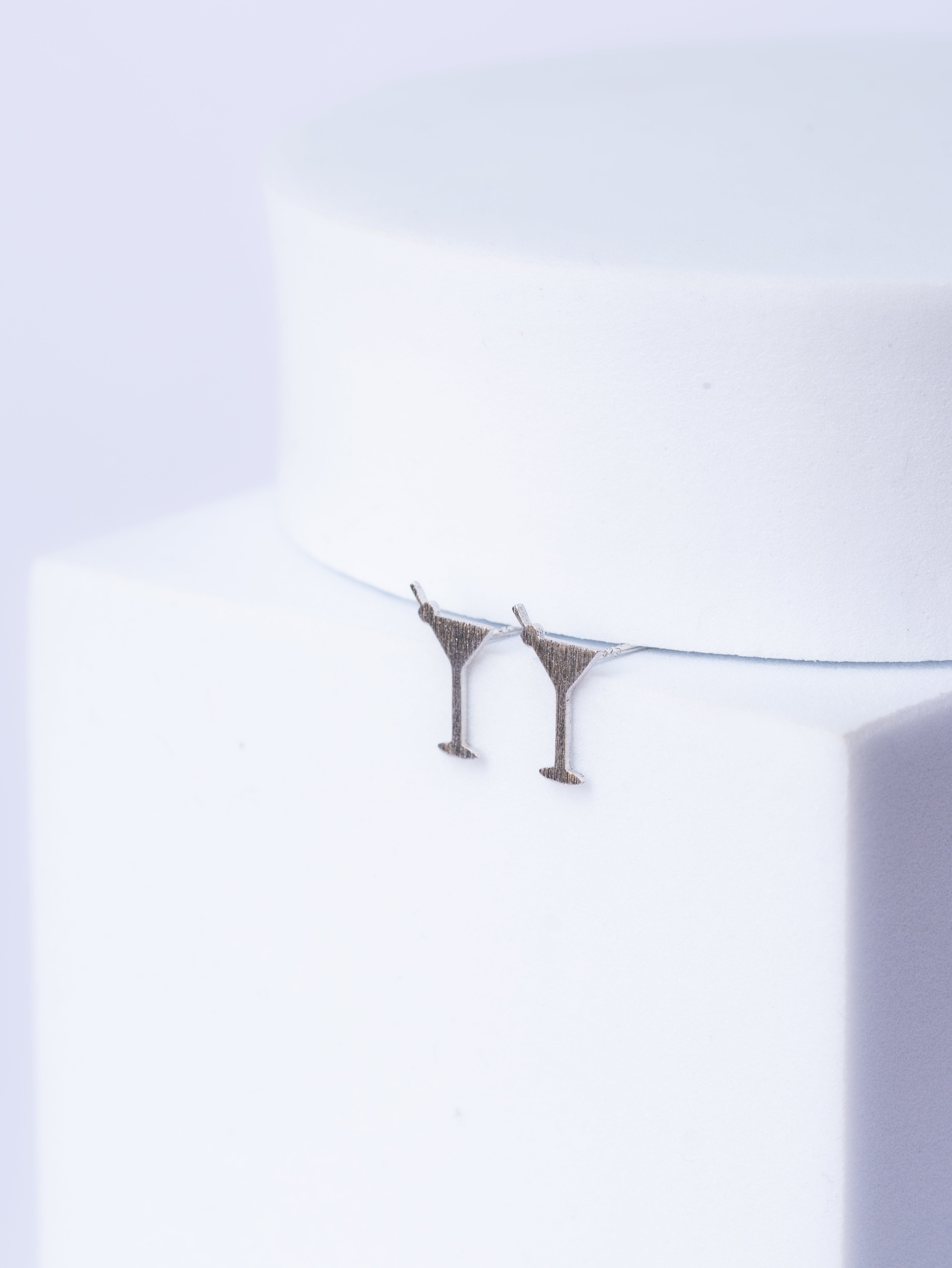 Dirty Martini Cocktail Earrings