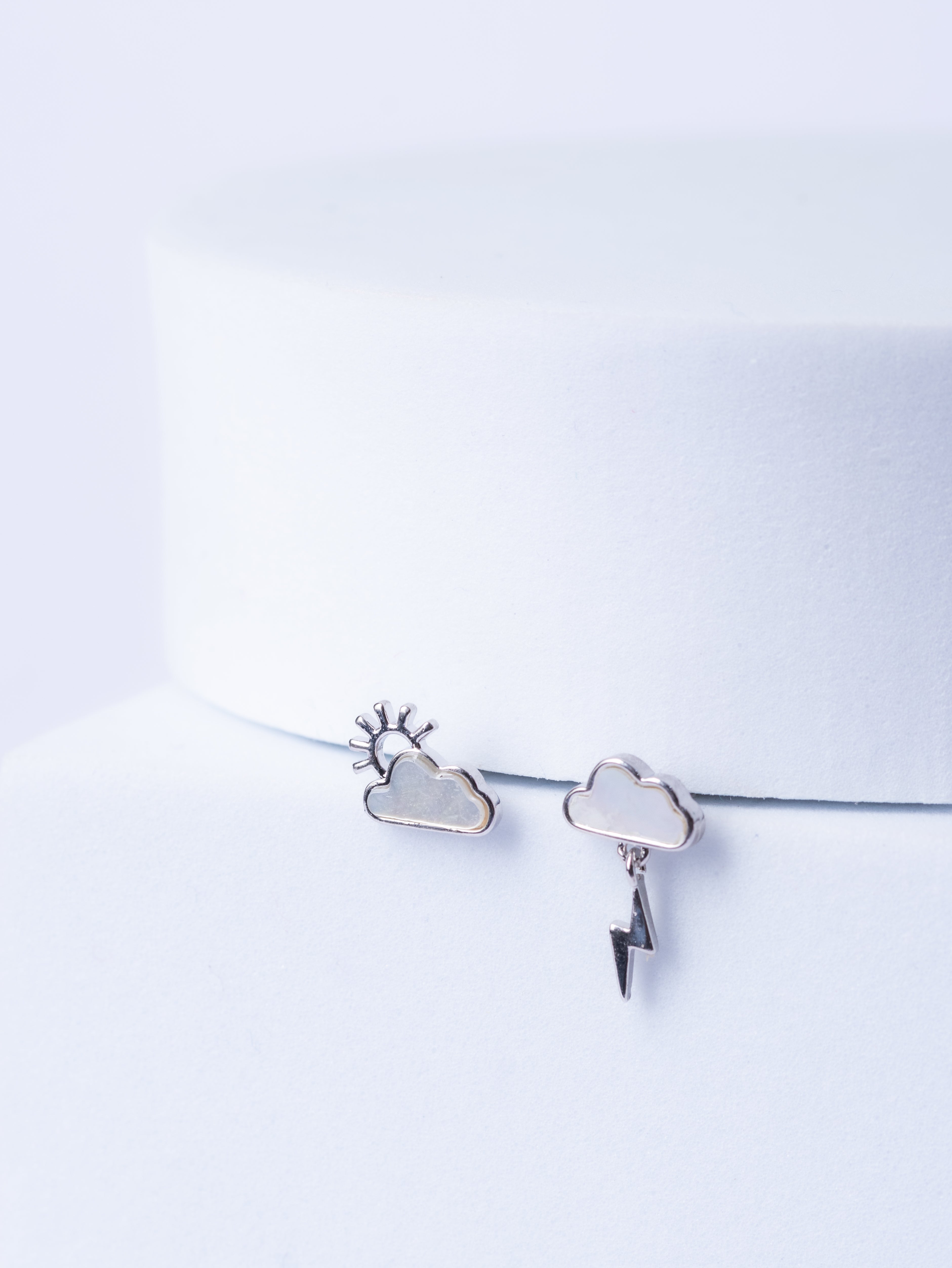 Sunshine and Storm Mismatched Earrings