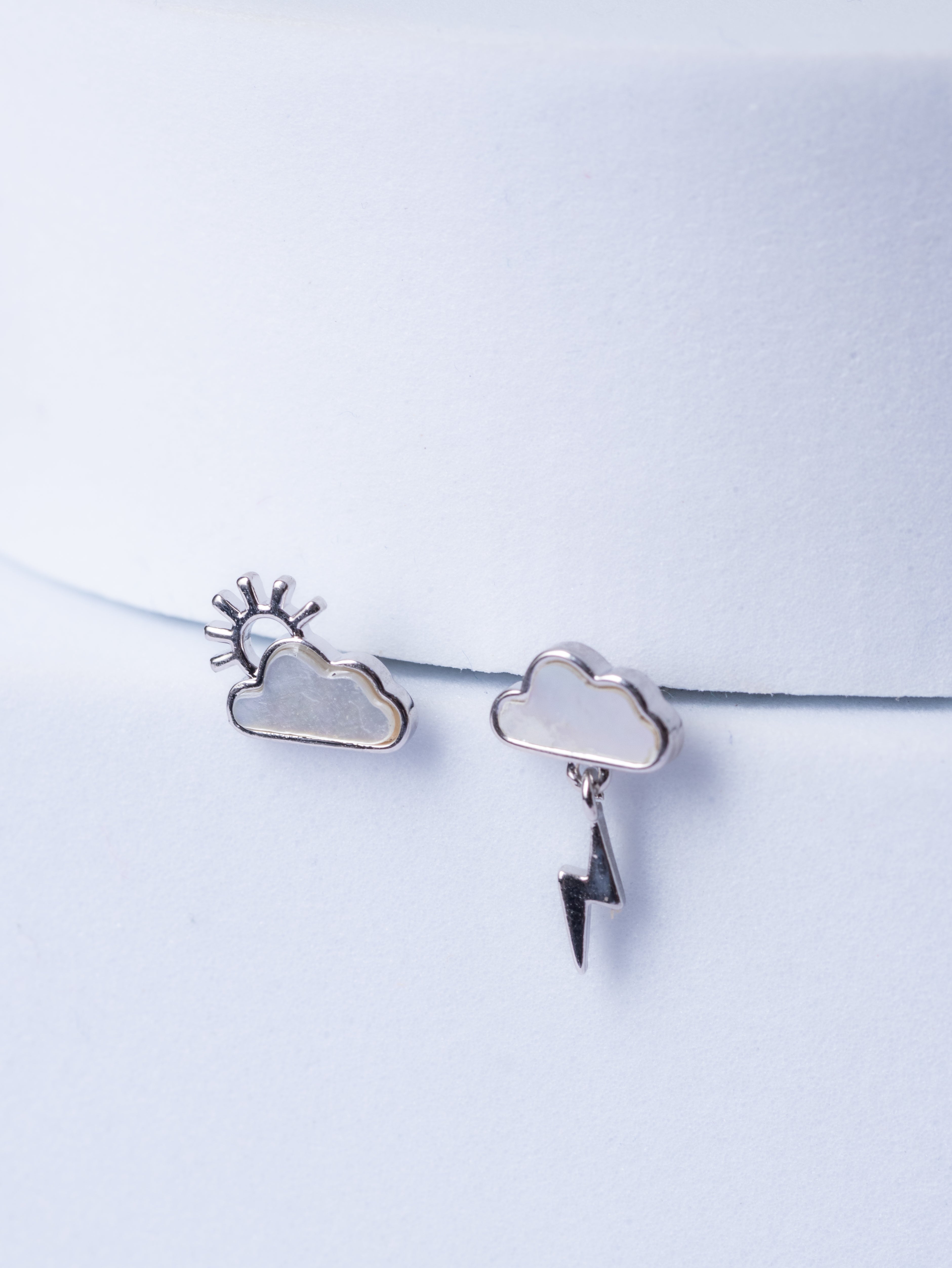 Sunshine and Storm Mismatched Earrings