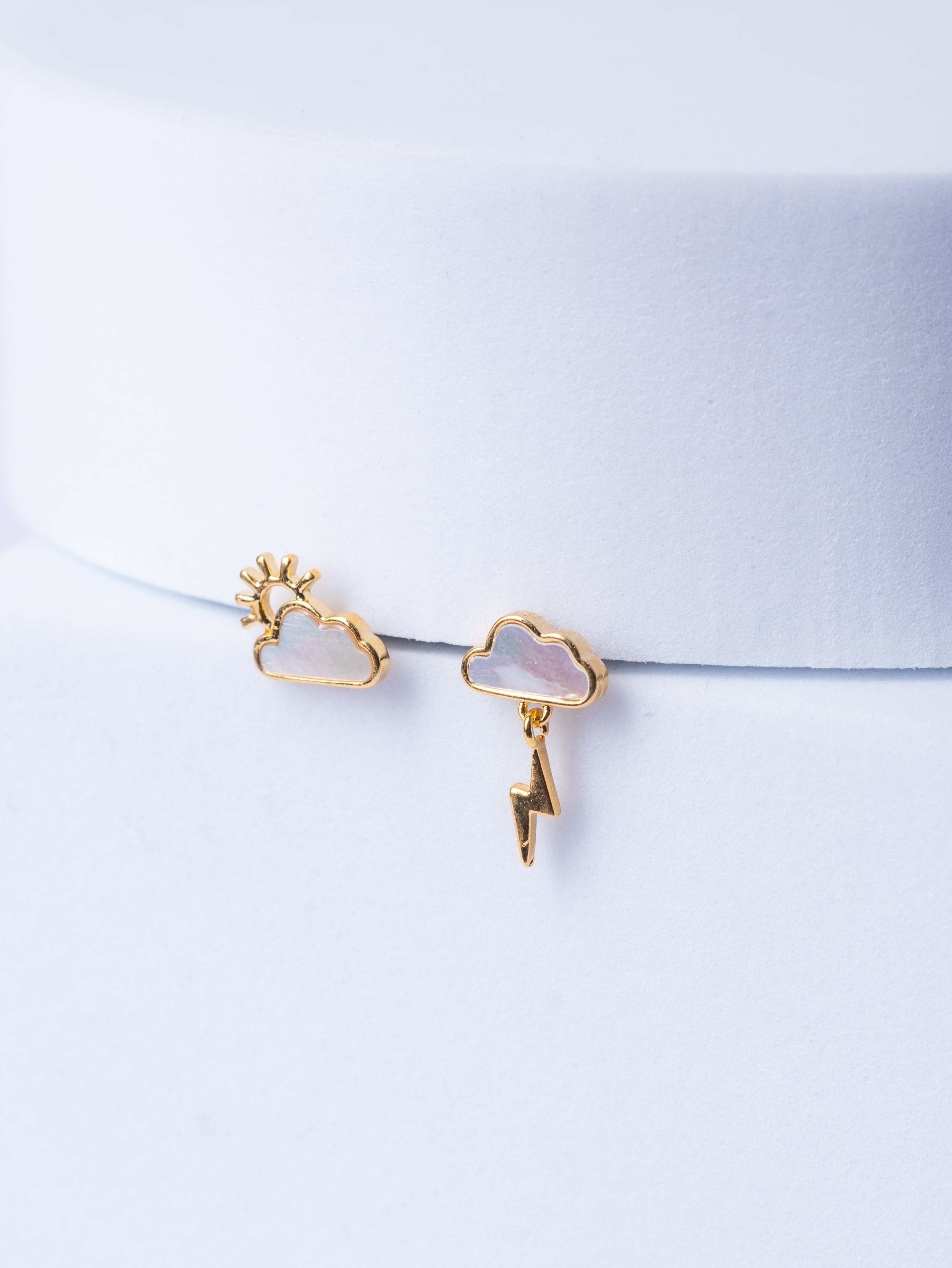 Sunshine and Storm Mismatched Earrings