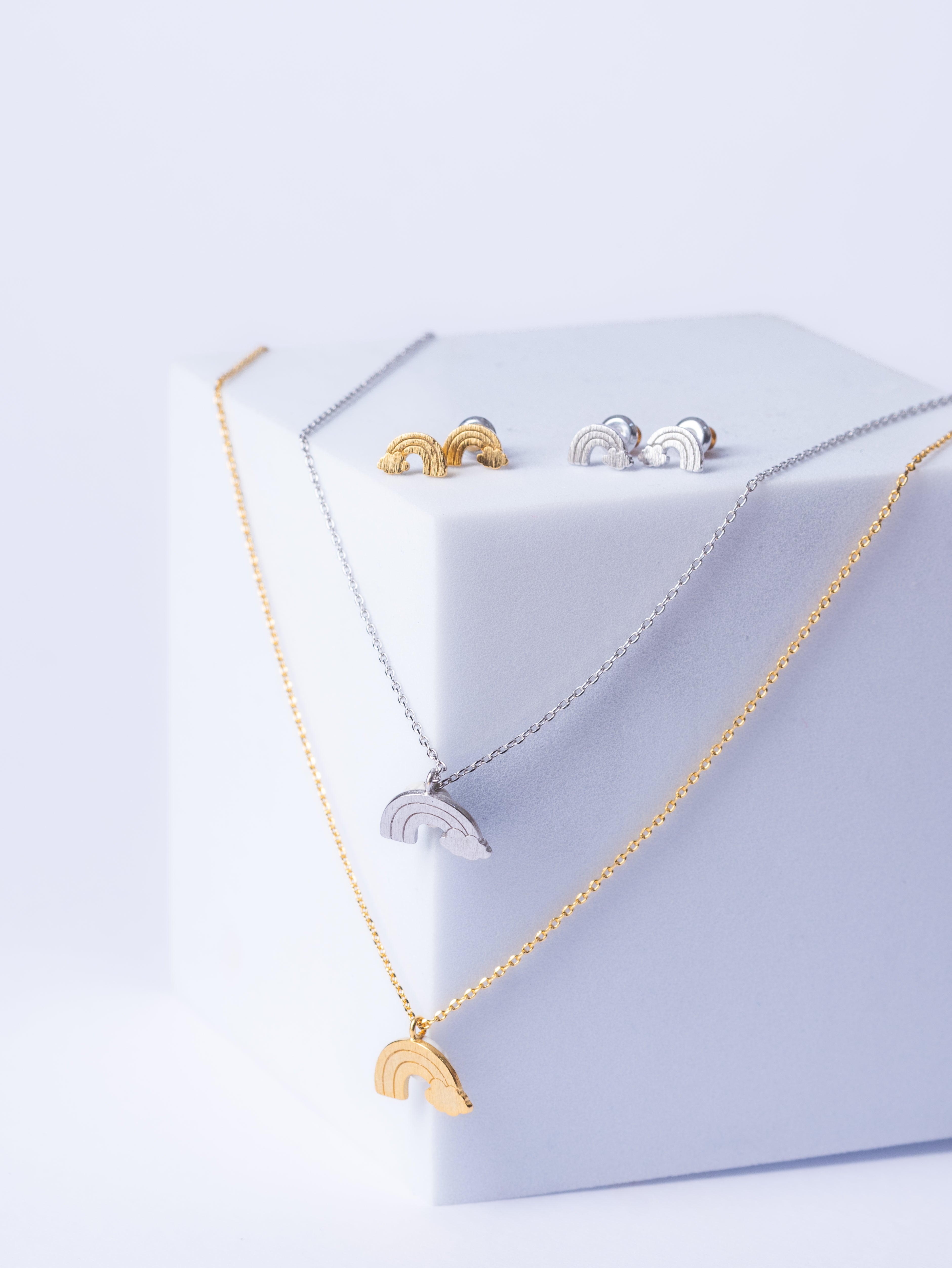 Cloud n Rainbow Necklace