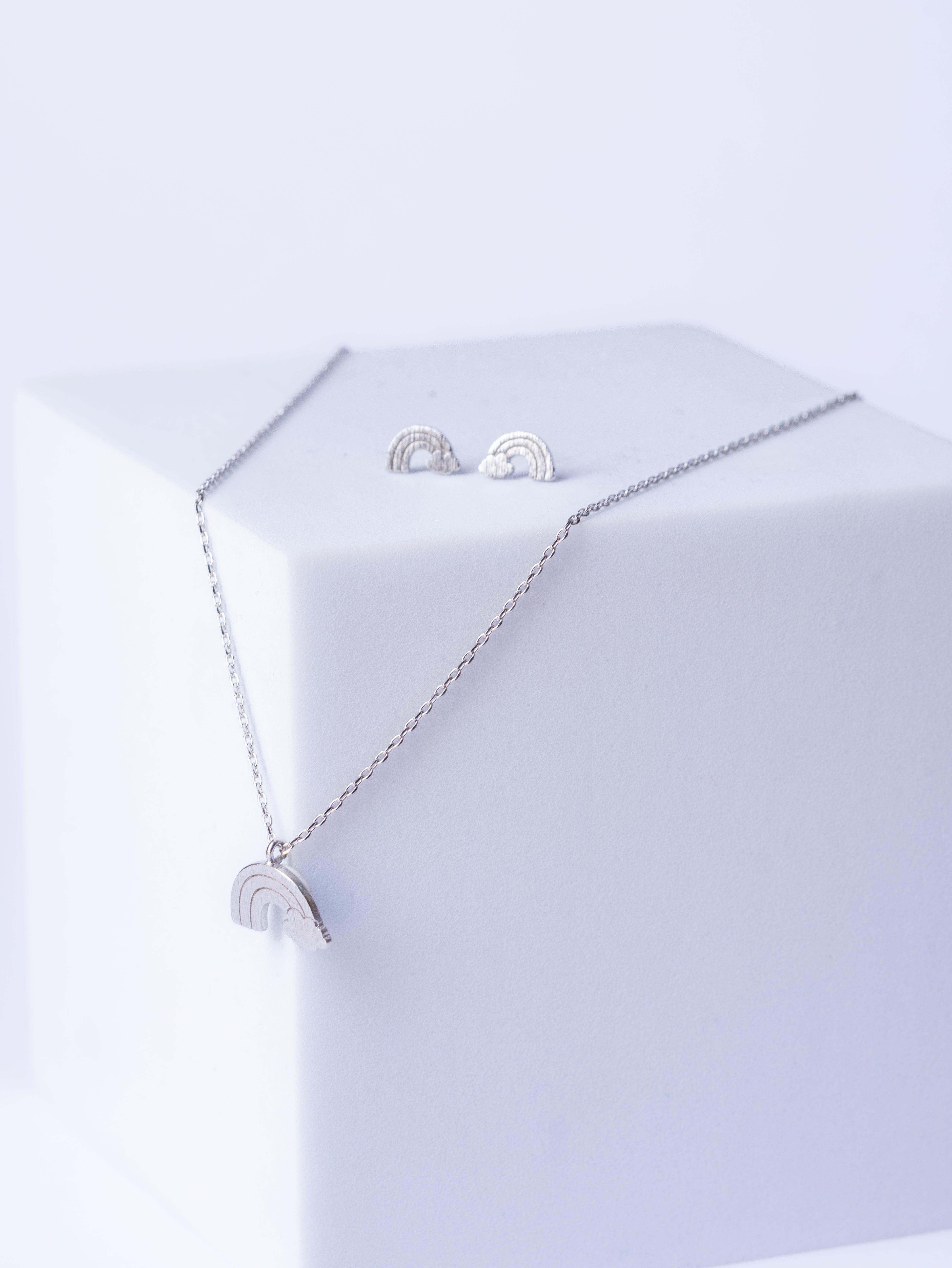 Cloud n Rainbow Necklace