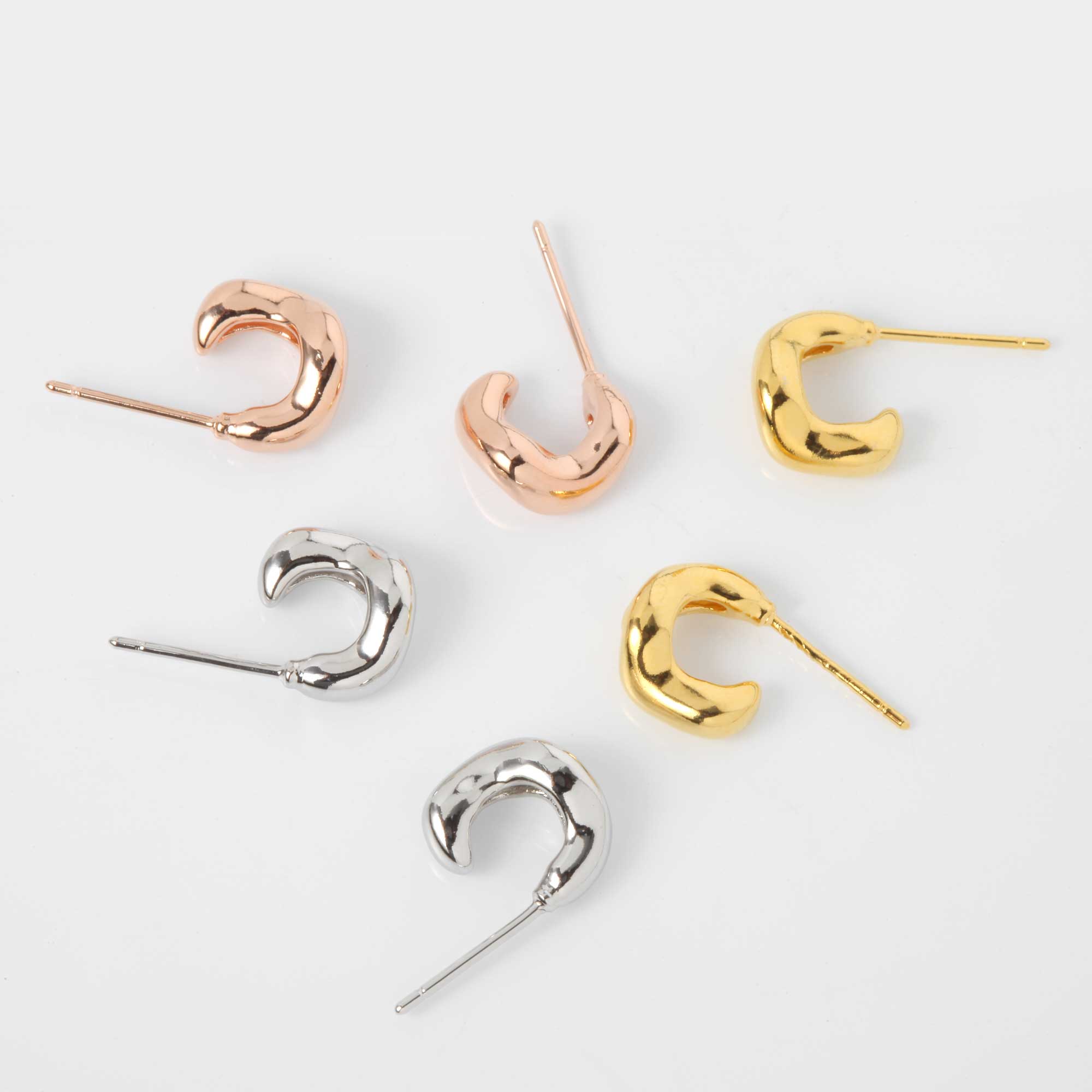 Soft Stud Earrings