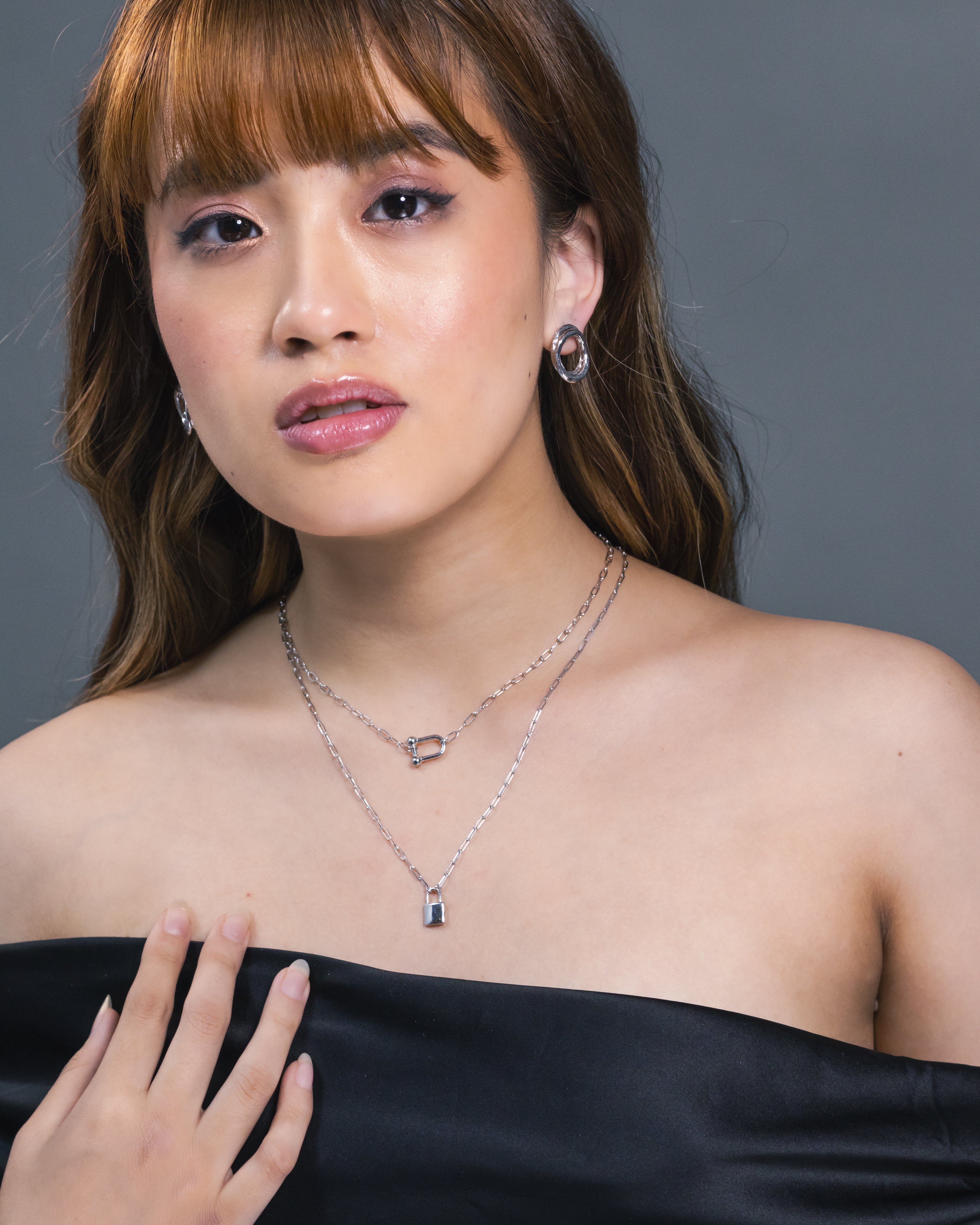 Sealed with a Kiss Necklace (925 silver)