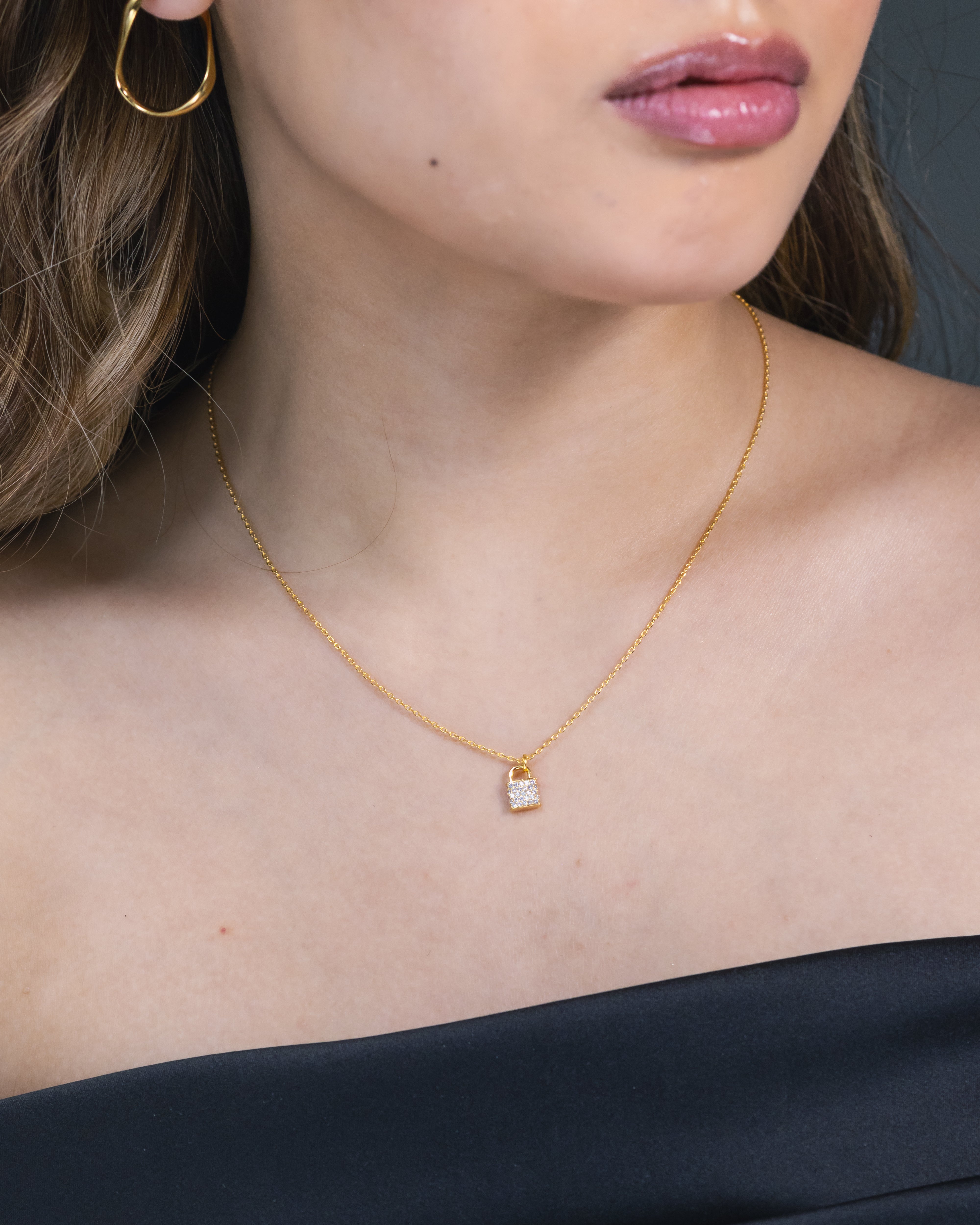 Lock n Shine Necklace