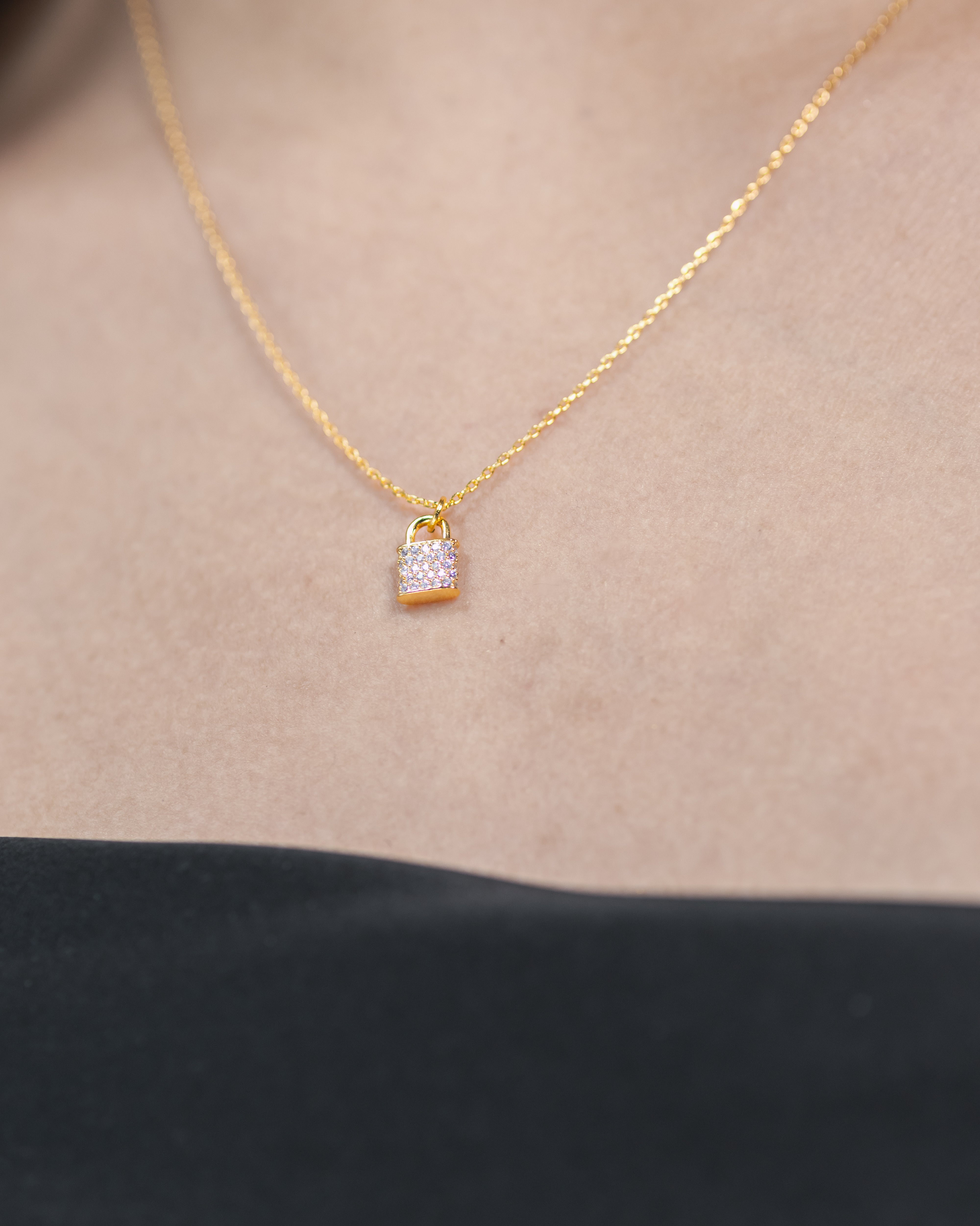 Lock n Shine Necklace