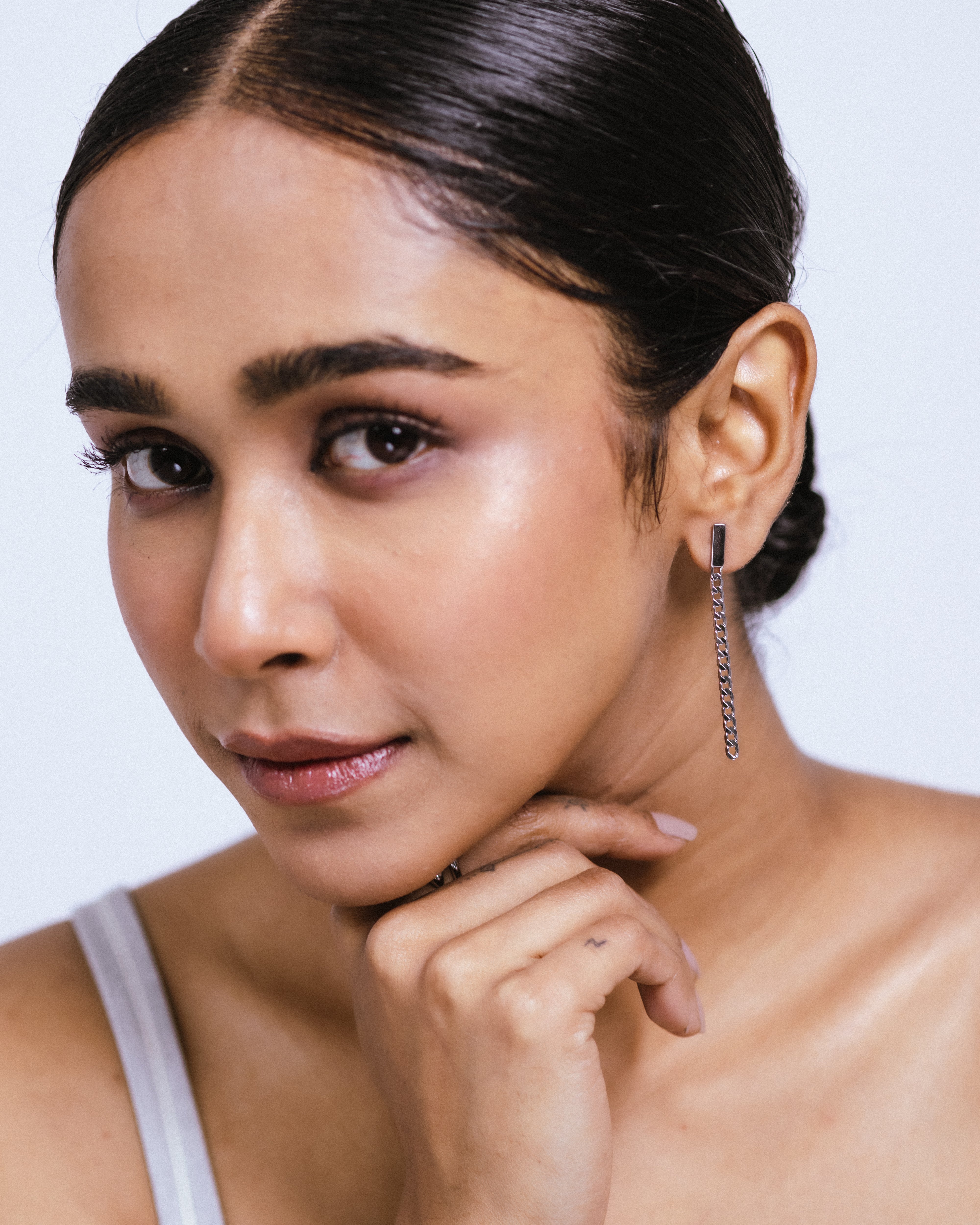 Sleek Dangle Earrings