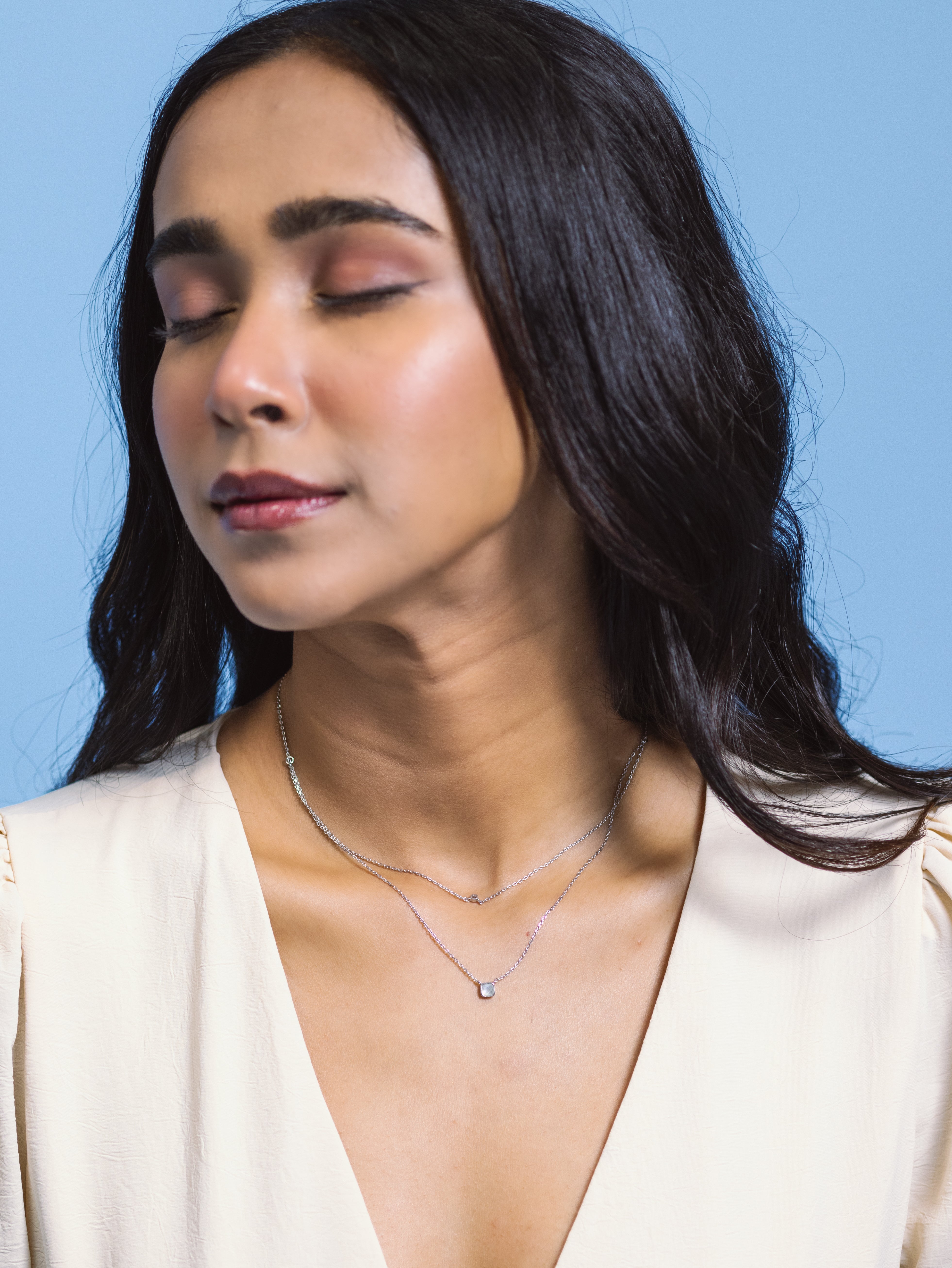 Dual Glow Two layer necklace