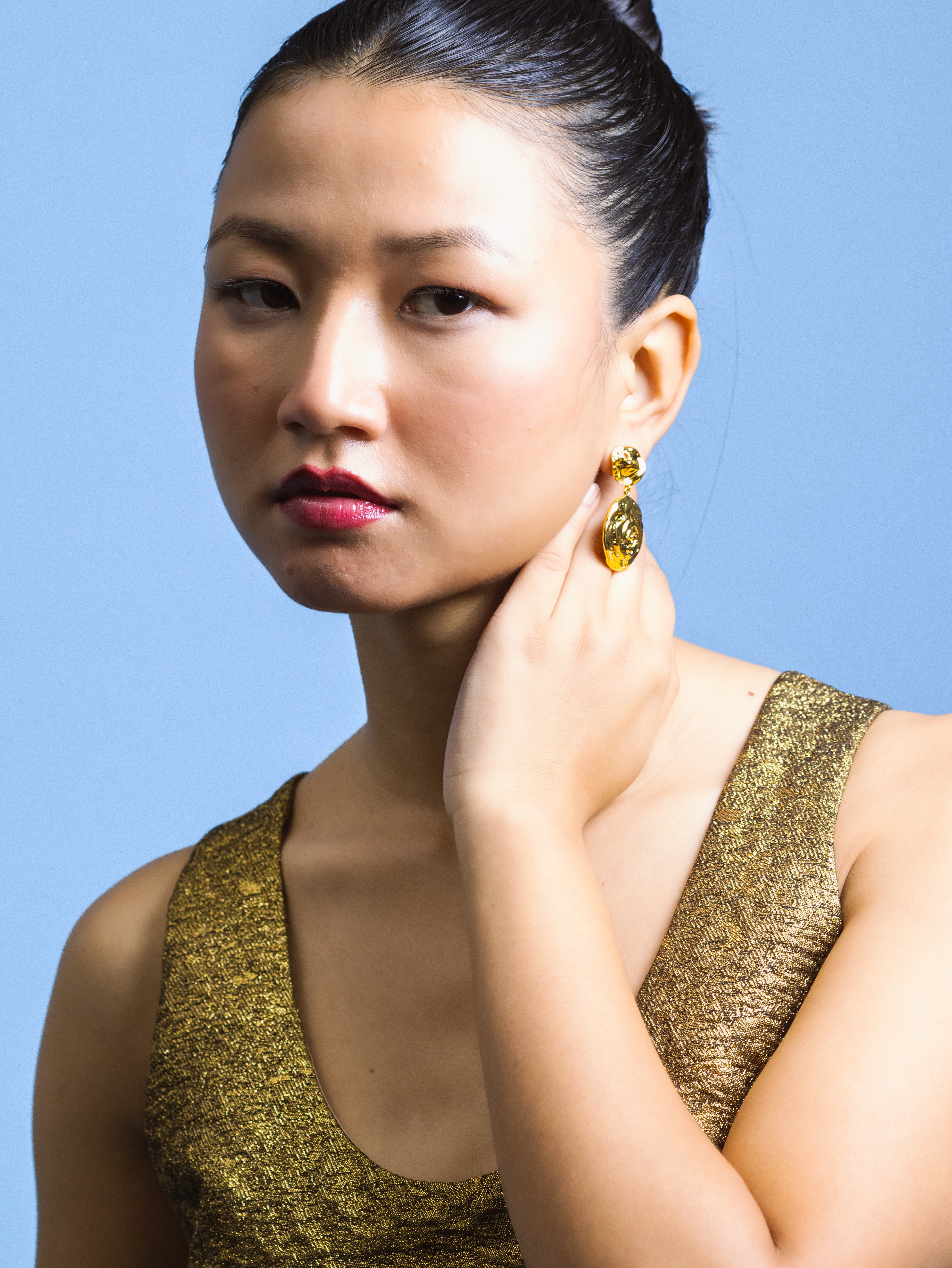 Cosmic Spiral Earrings