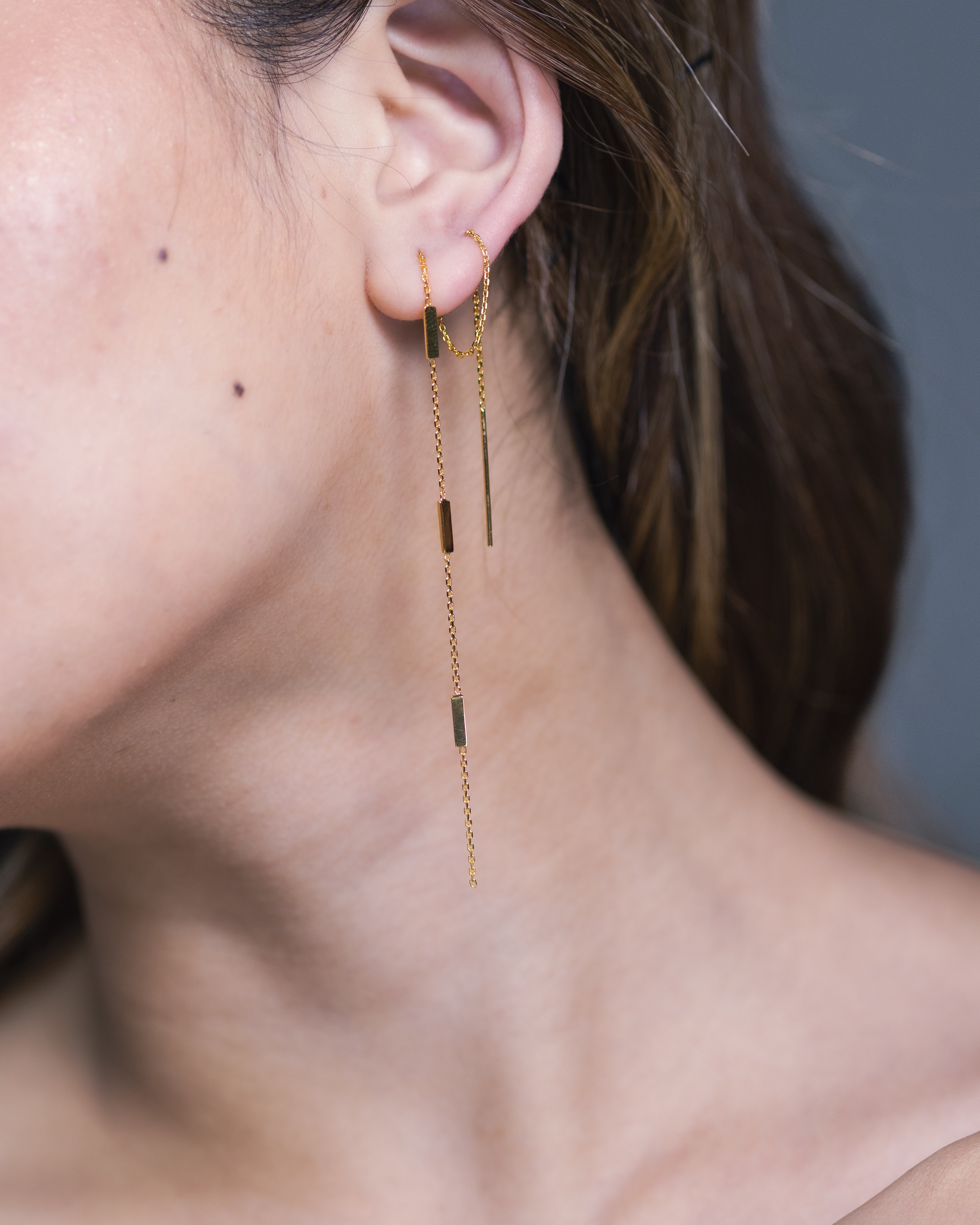 Workwear Drop Earrings