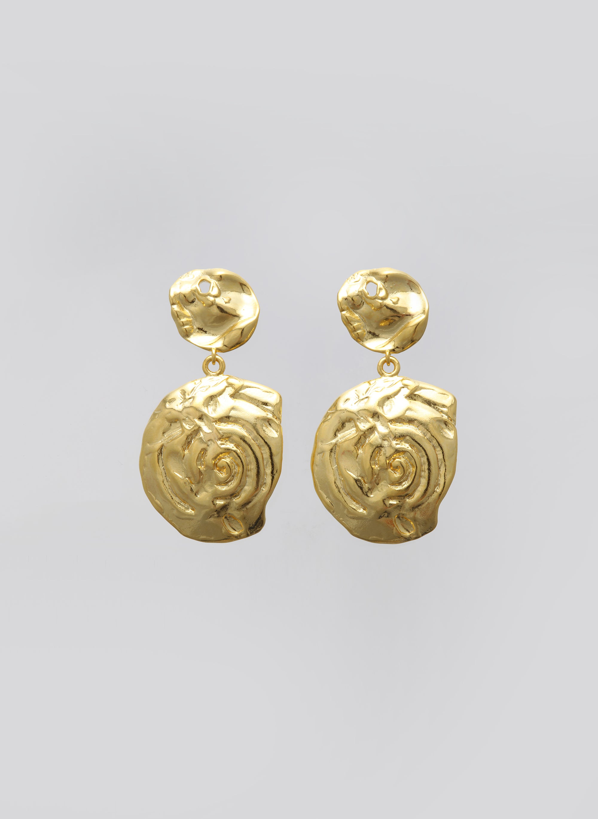 Cosmic Spiral Earrings