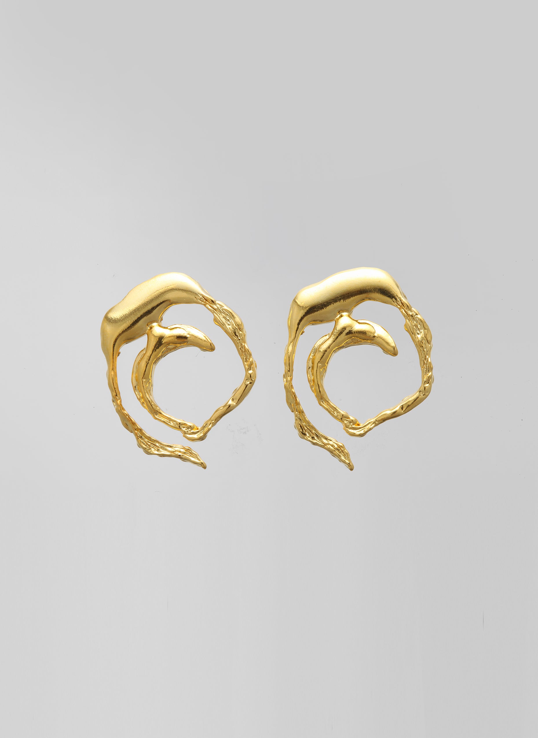 Cascading Spiral Earrings
