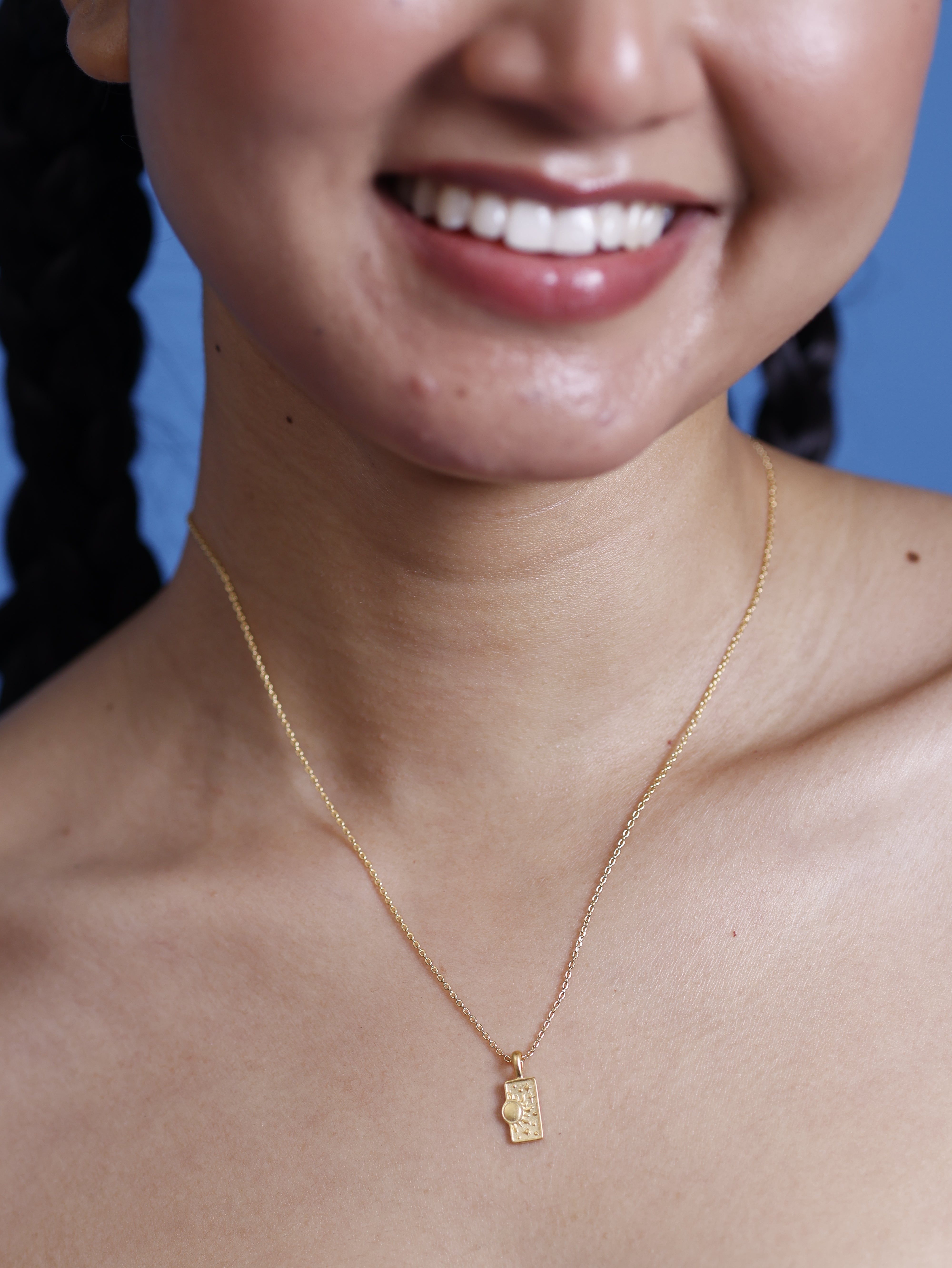 Sun & Moon Friendship Twin Necklaces (Pair of 2)