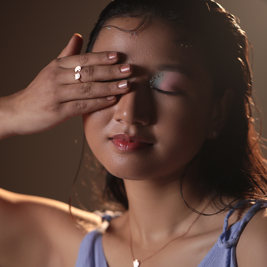 Pacman And Ghost Ring