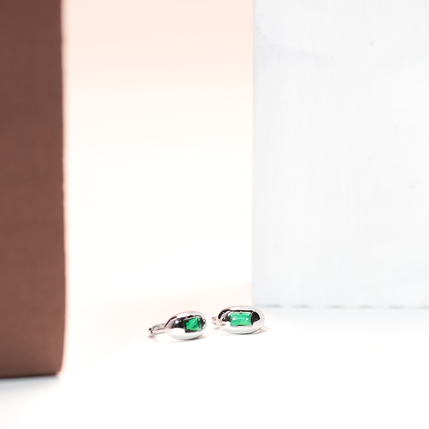 Saving Grace Emerald Earrings