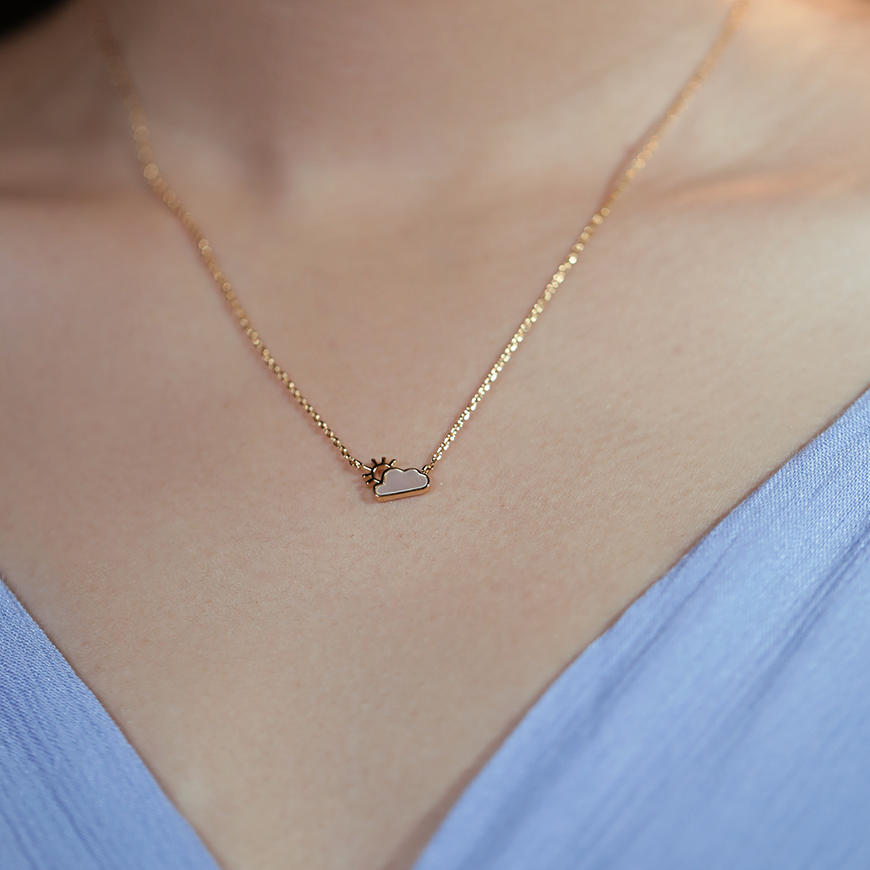 Silver Lining Necklace