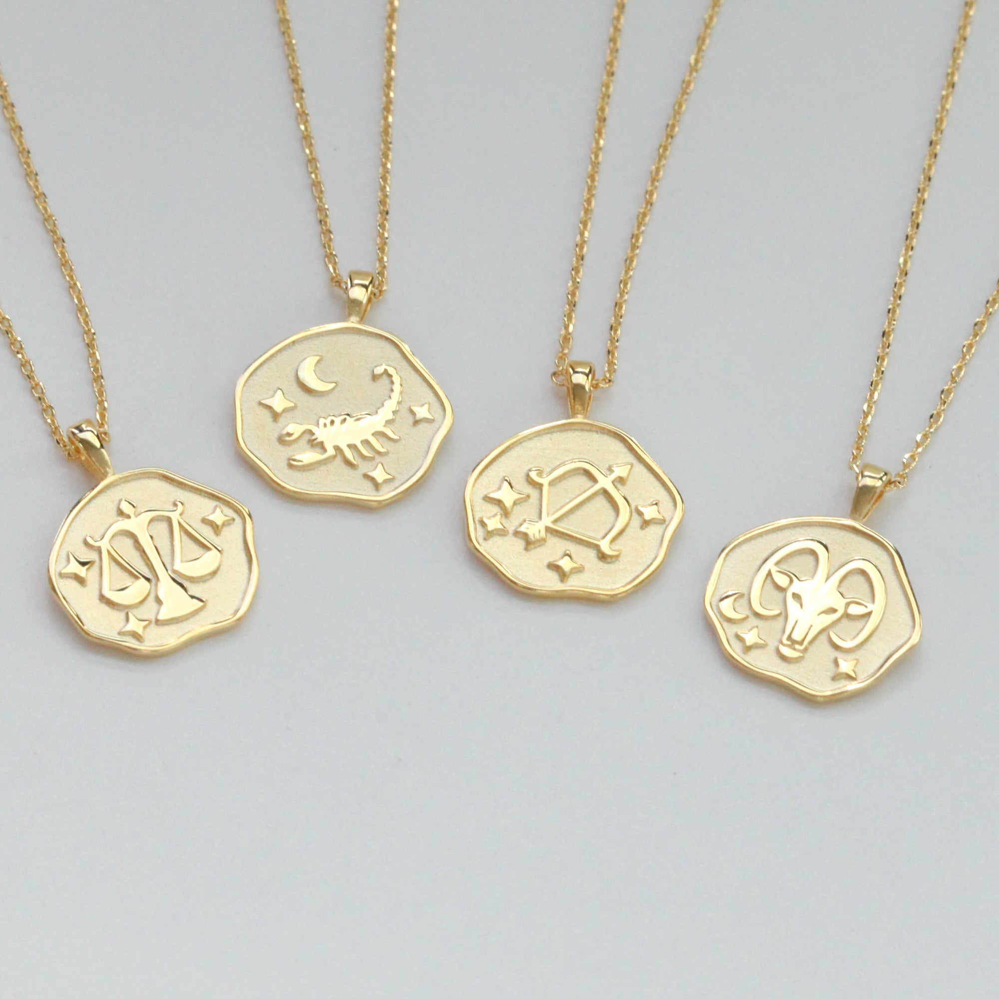 Pinterest Inspired Zodiac Necklaces