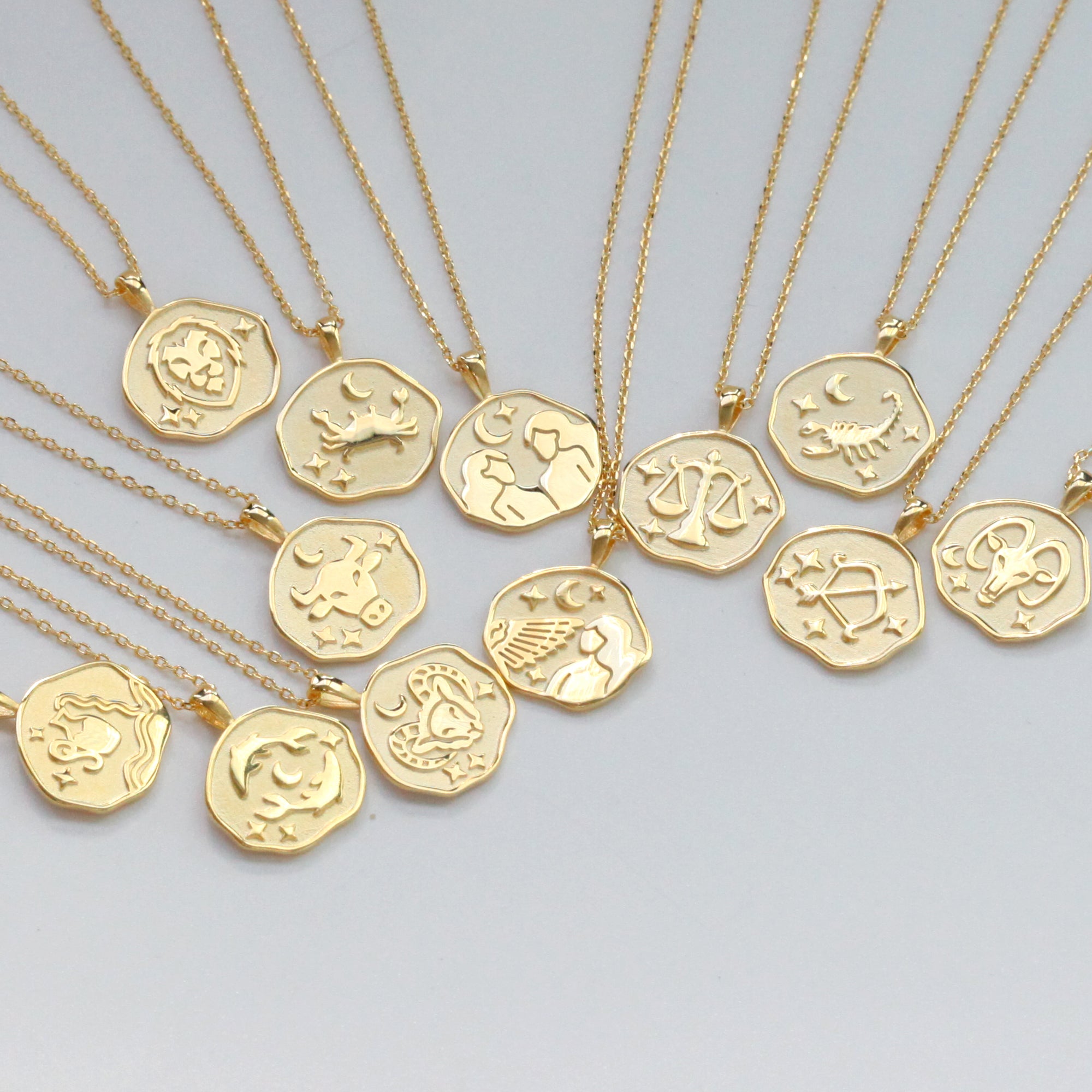 Pinterest Inspired Zodiac Necklaces