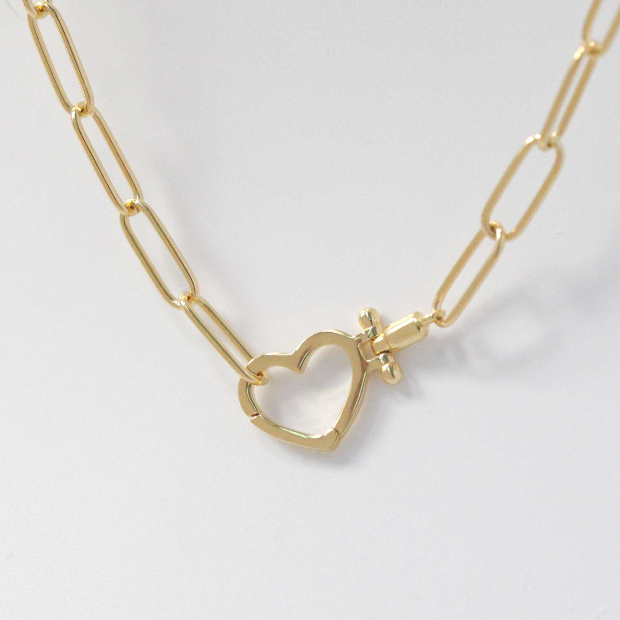 Heart line Necklace
