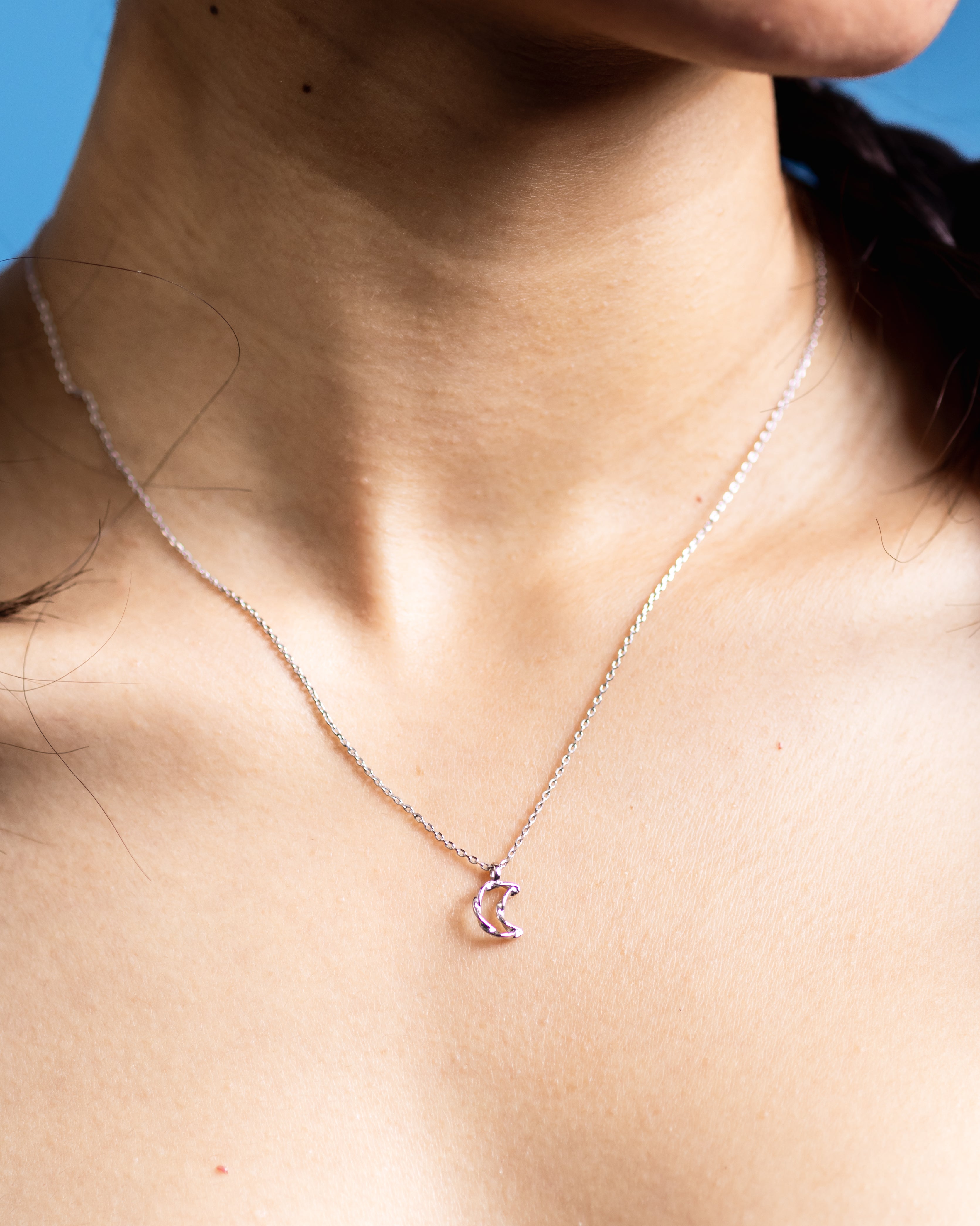 Crescent Glimmer Necklace