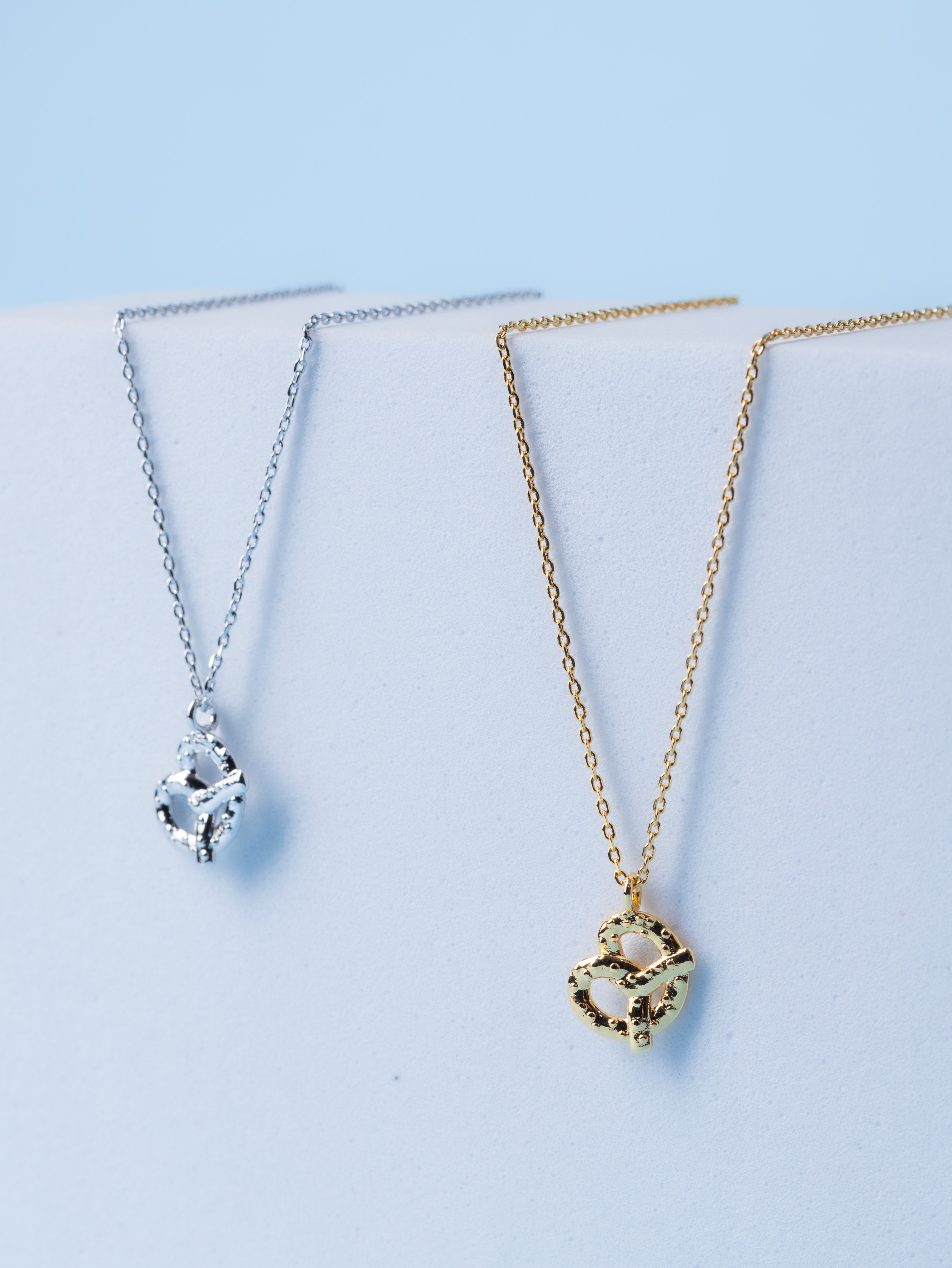 Pretzel Pop Necklace