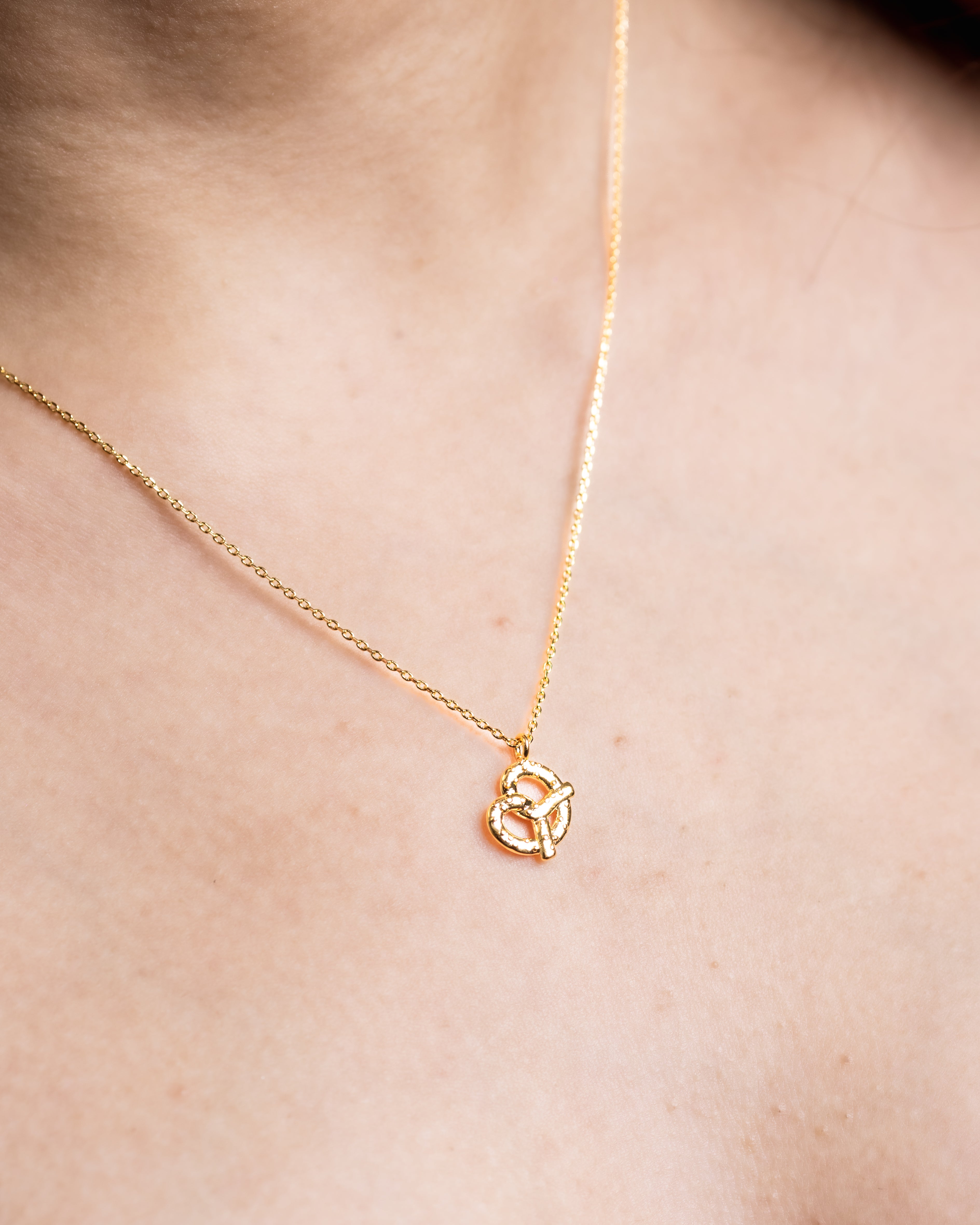 Pretzel Pop Necklace
