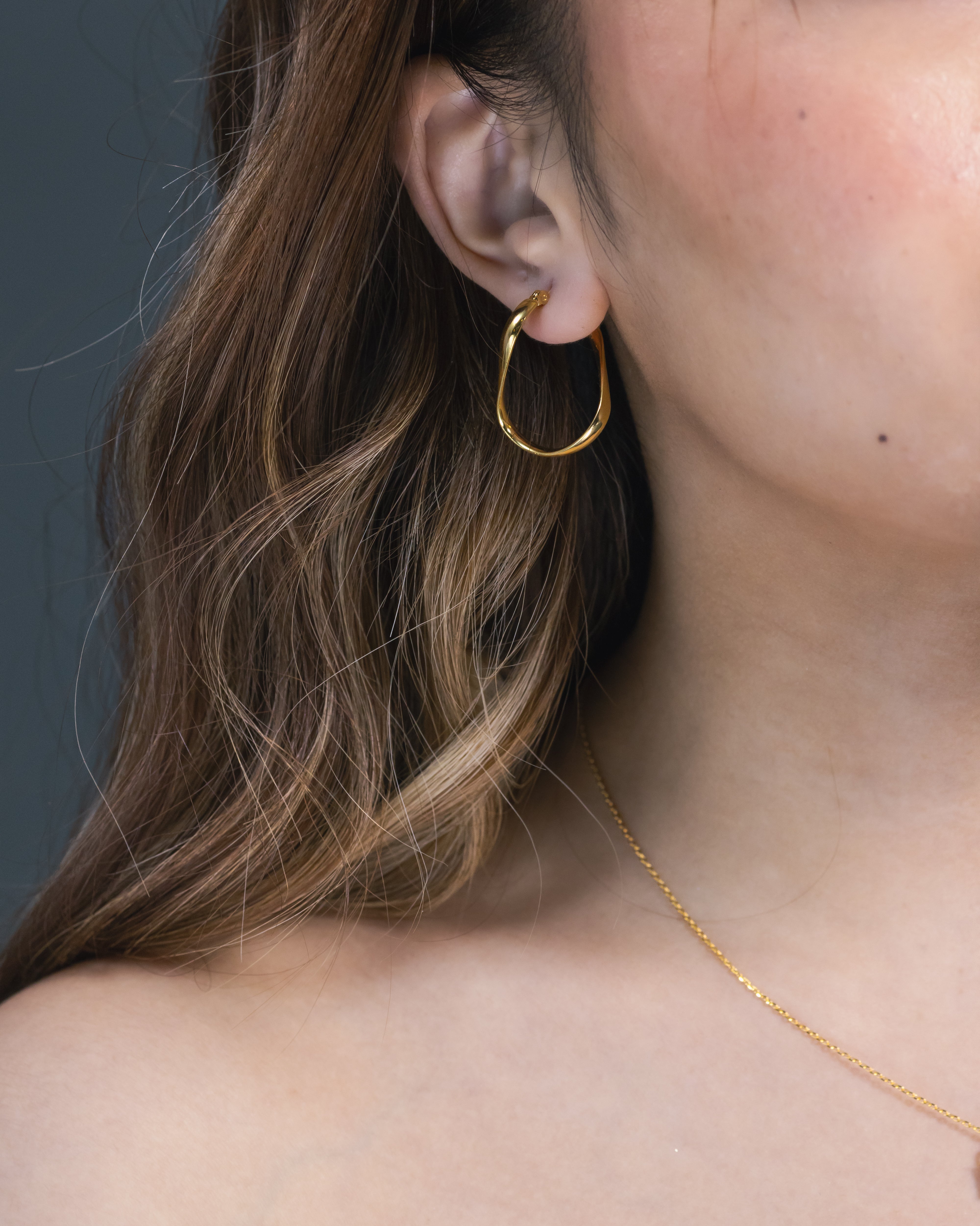 Infinity Hoop Earring