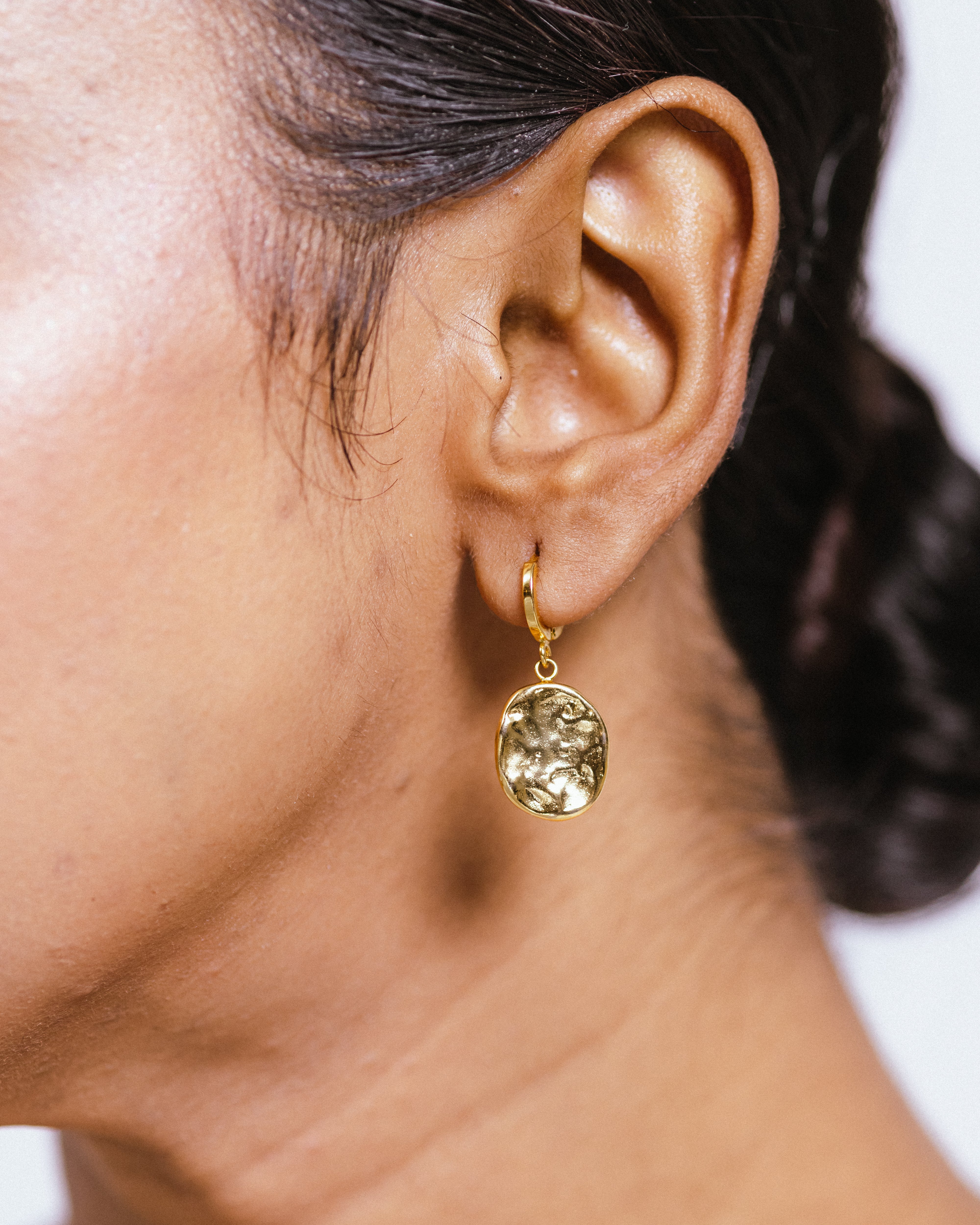 I Know My Worth Statement Earrings