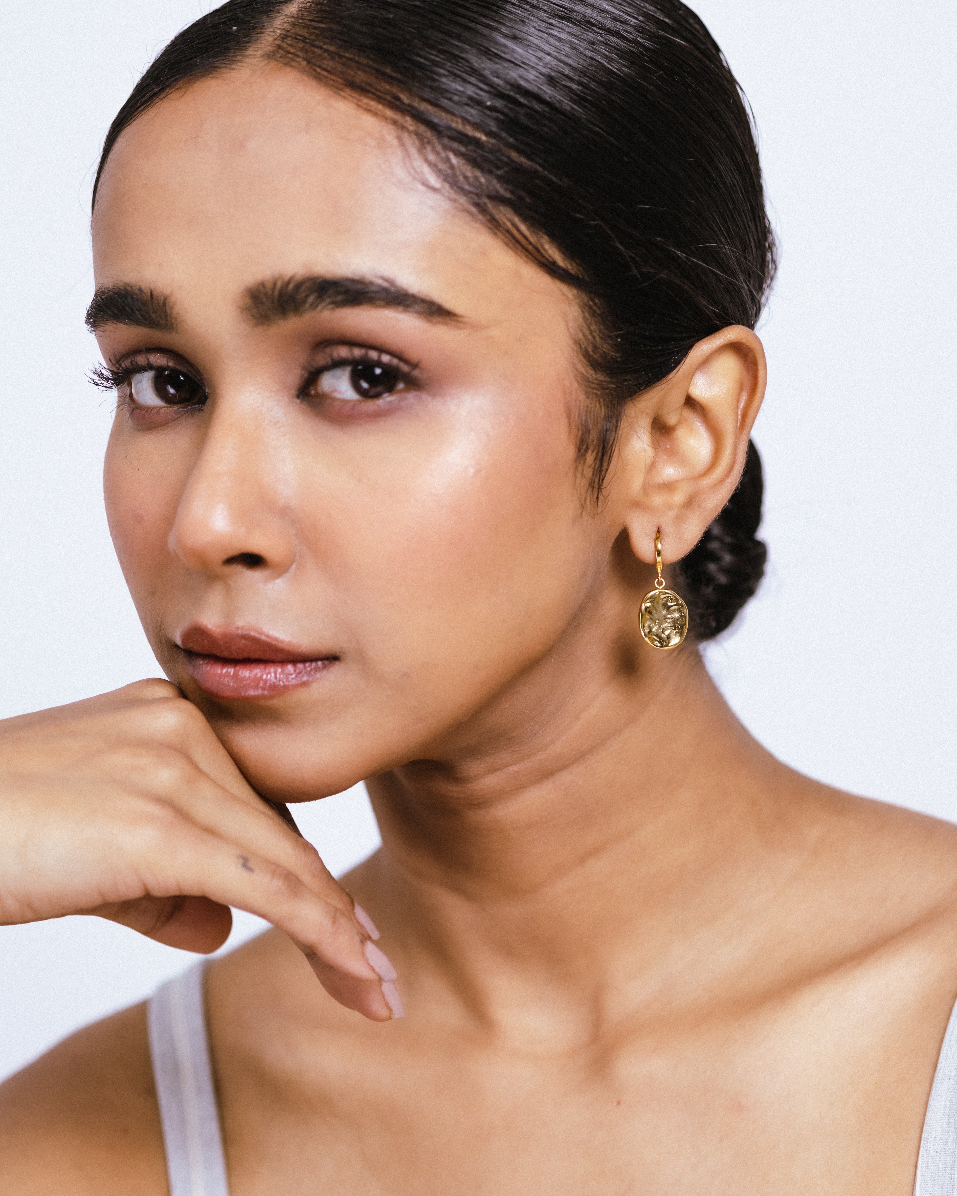 I Know My Worth Statement Earrings